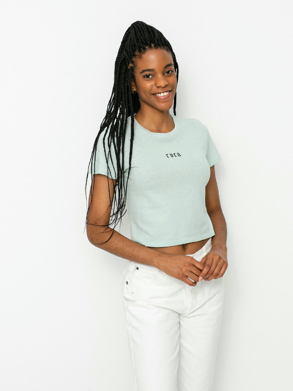 Tricou RVCA Benj Snakes Wmn (haze blue)