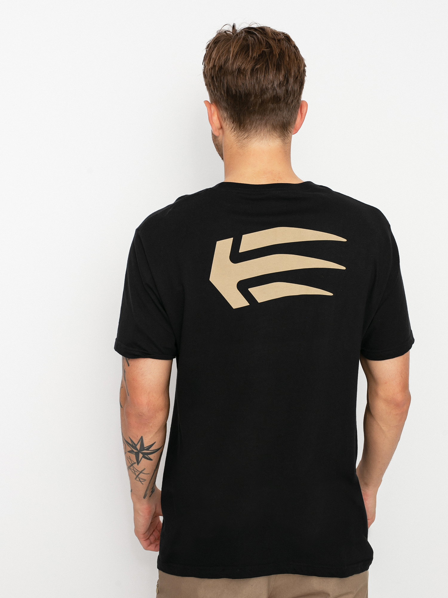 Tricou Etnies Joslin (black/tan)