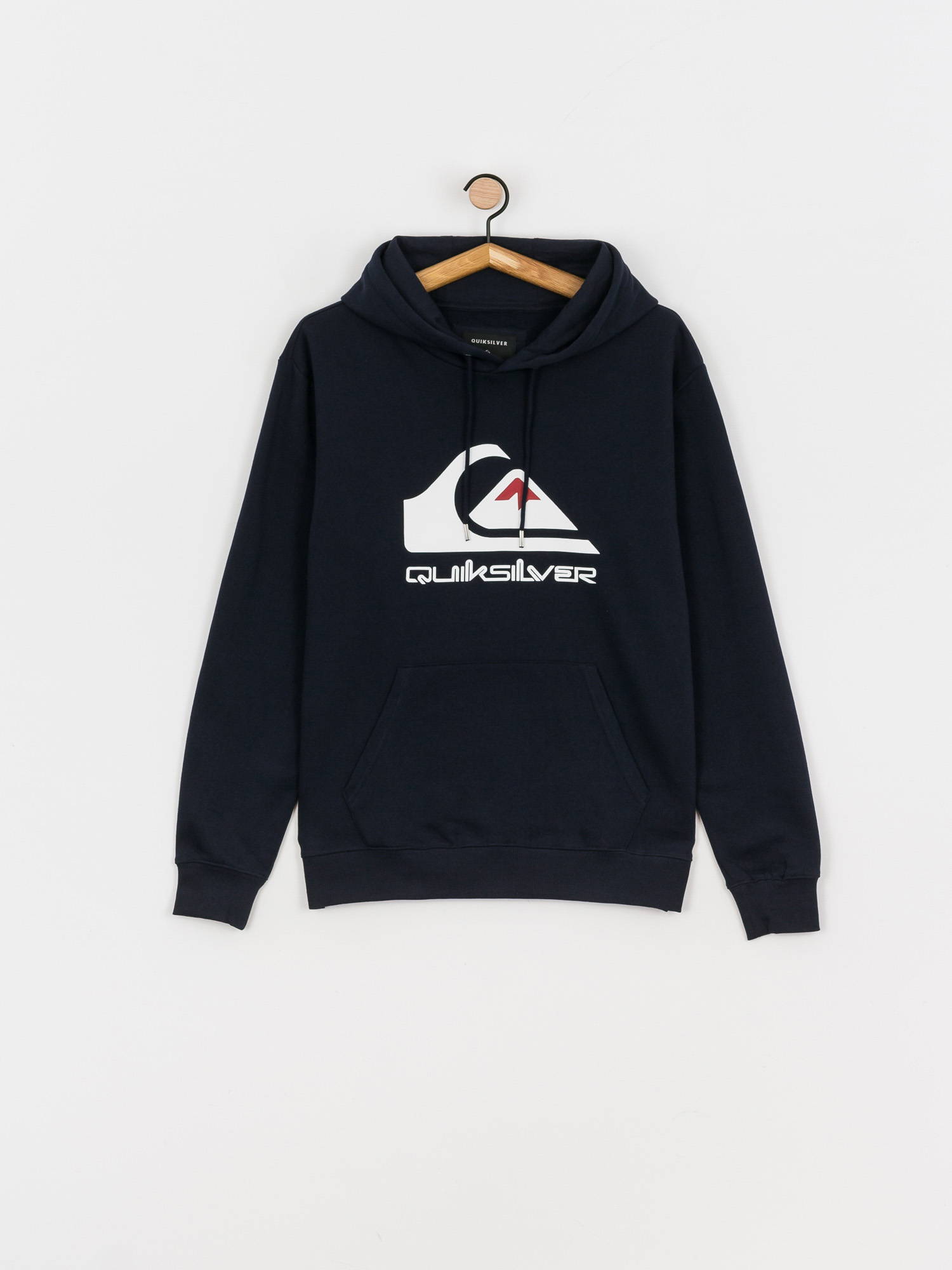 Hanorac cu glugă Quiksilver Big Logo HD (navy blazer)