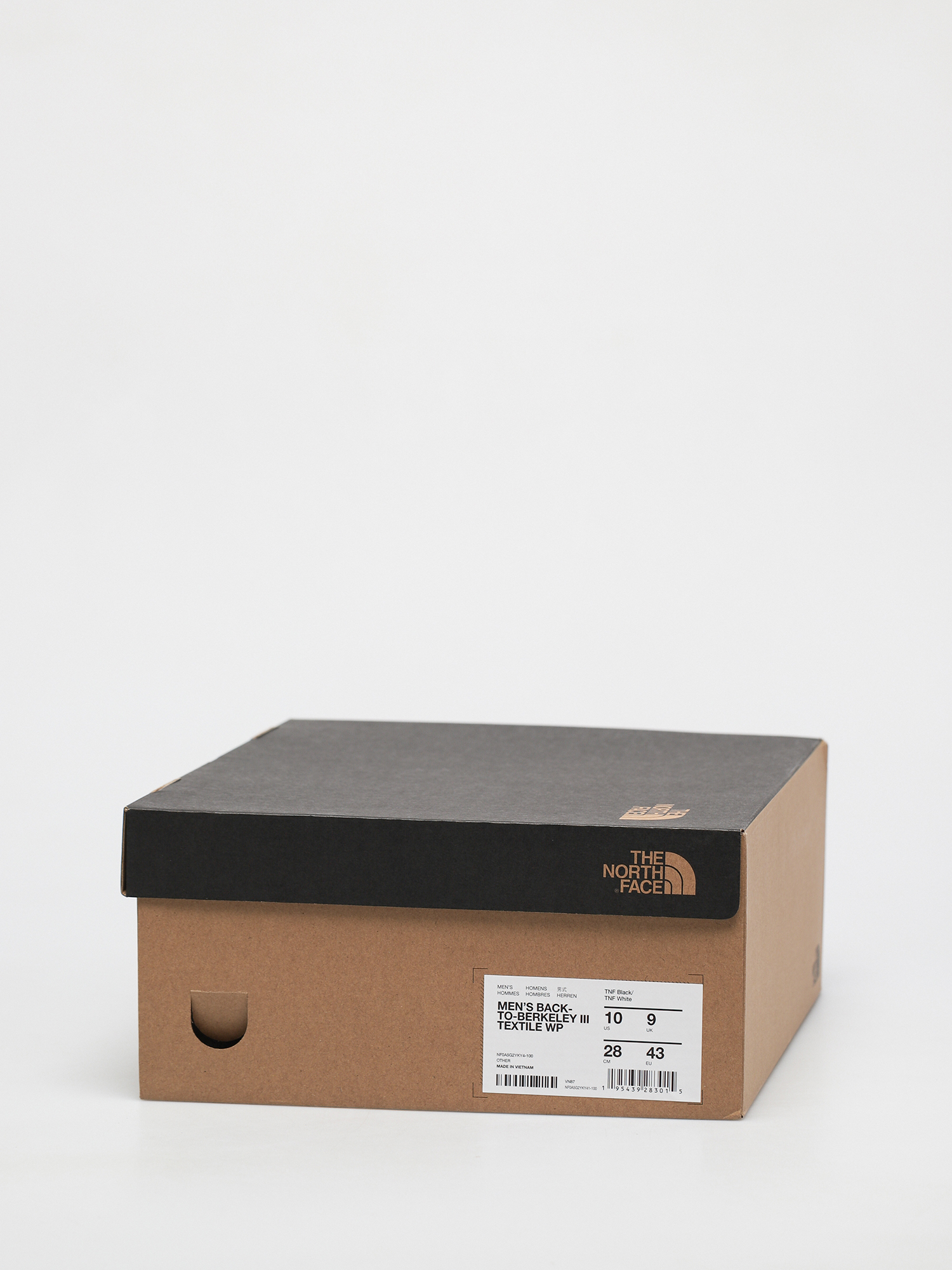 Pantofi The North Face Back To Berkeley III Textile Wp (tnf black/tnf white)