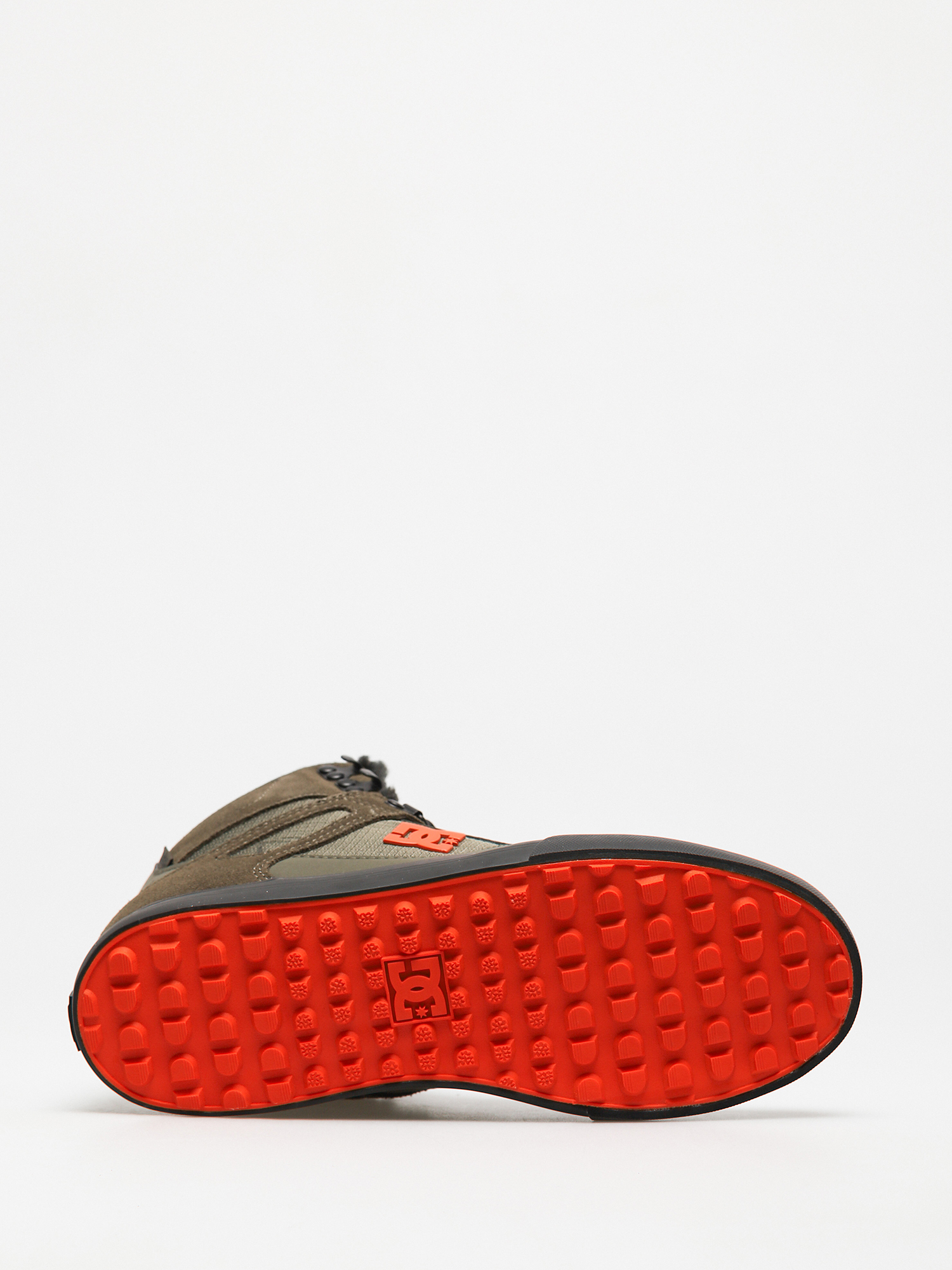 Pantofi DC Pure High Top Wc Wnt (dusty olive/orange)