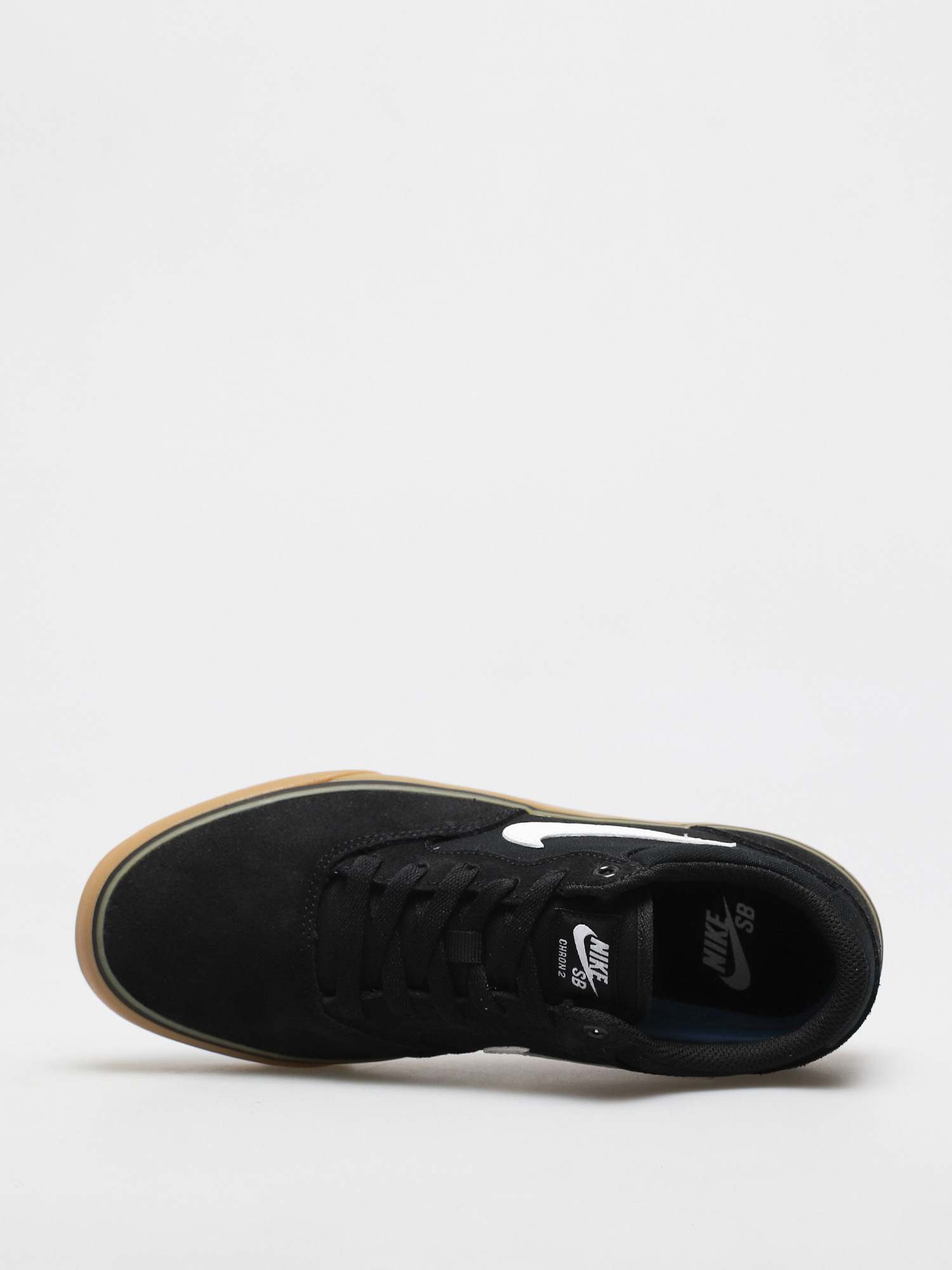 Pantofi Nike SB Chron 2 (black/white black gum light brown)