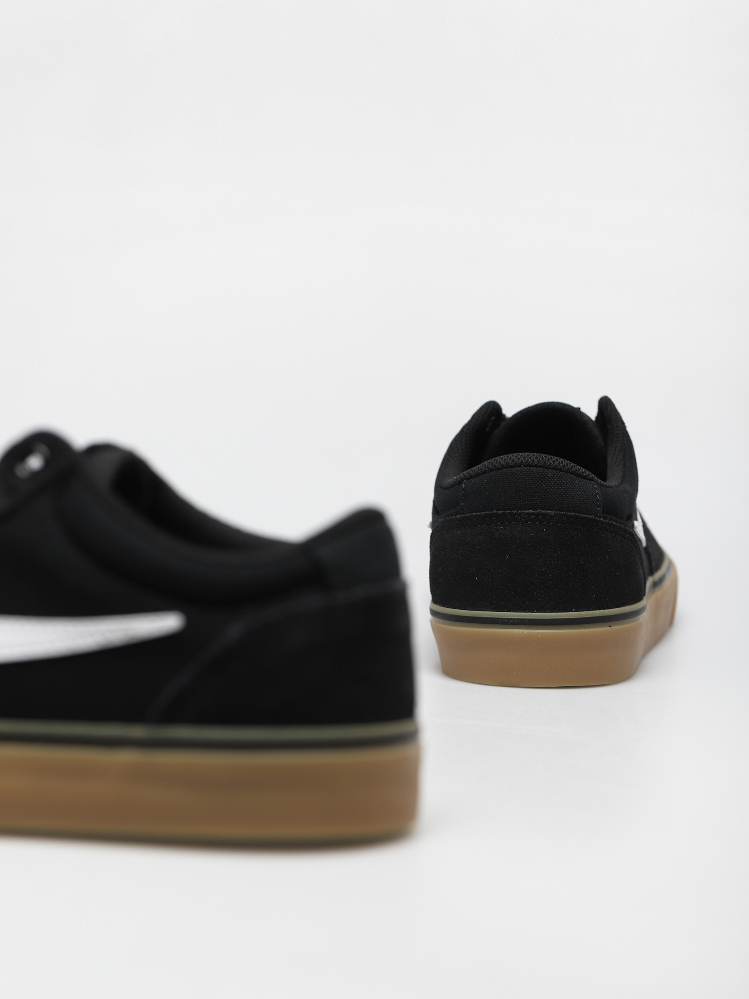 Pantofi Nike SB Chron 2 (black/white black gum light brown)