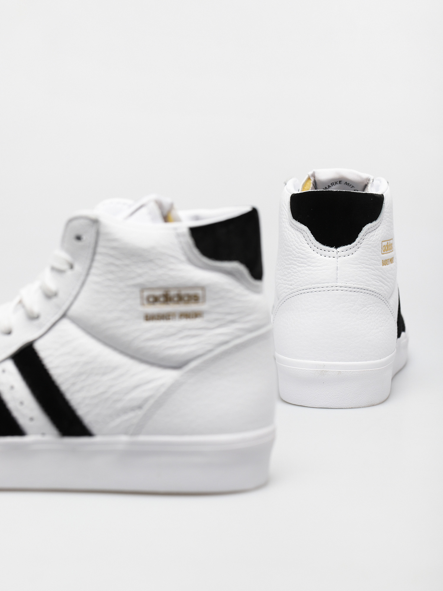Pantofi adidas Originals Basket Profi (ftwwht/cblack/goldmt)