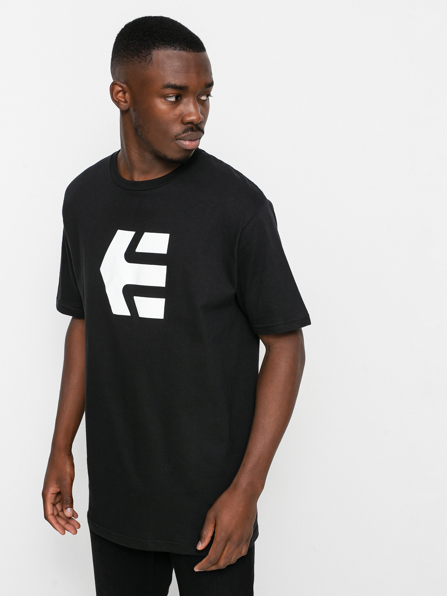 Tricou Etnies Icon (black/white)