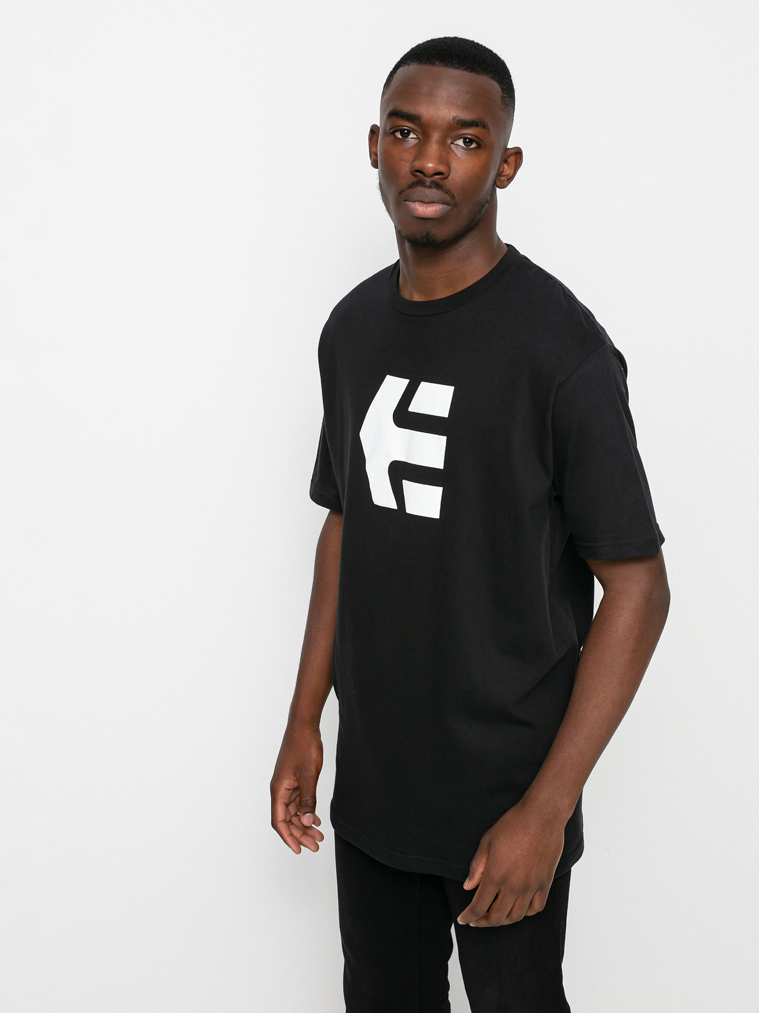 Tricou Etnies Icon (black/white)