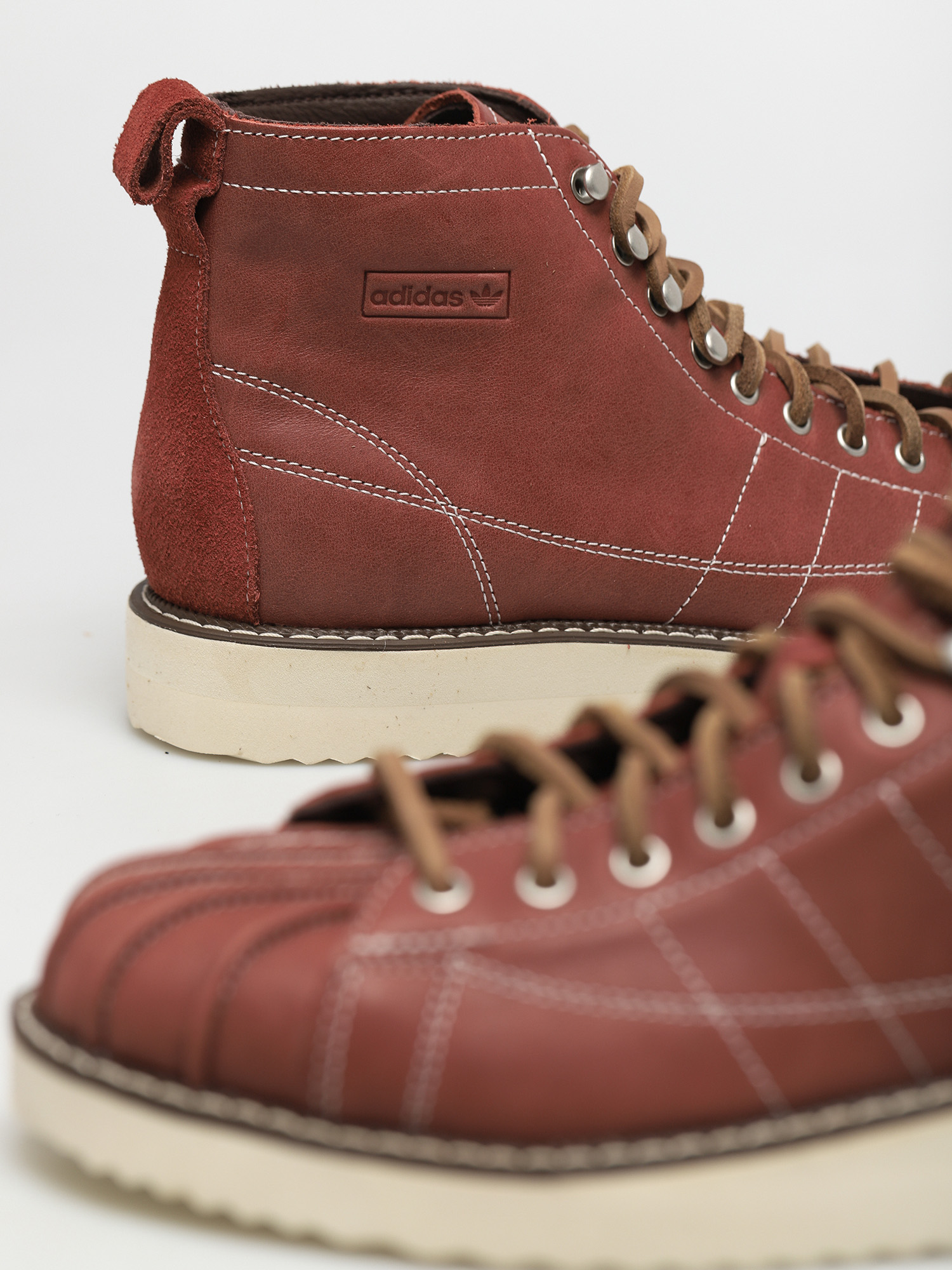 Pantofi adidas Originals Superstar Boot (wilsep/owhite/brown)
