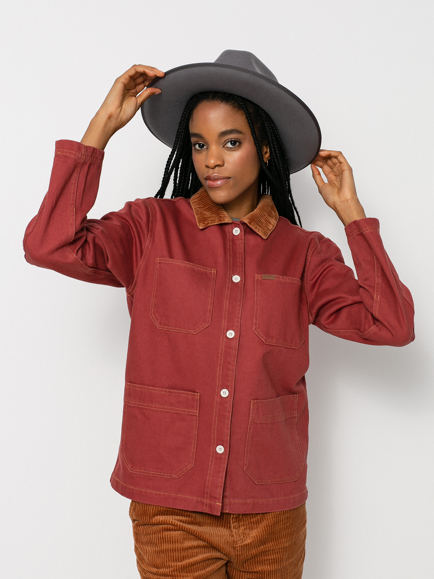 Geacă Brixton Survey Chore Coat Wmn (cowhide/lion)