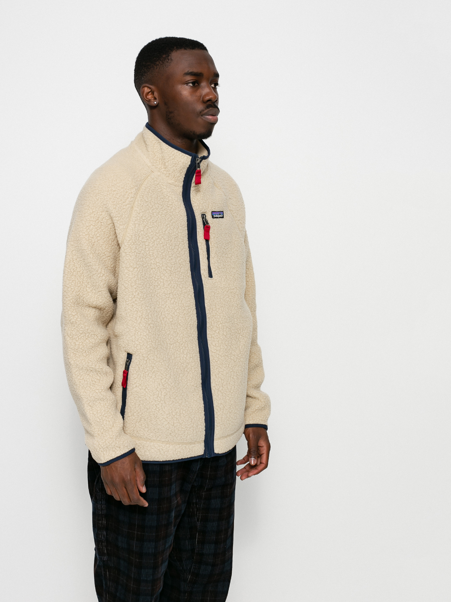 Geacă Patagonia Retro Pile (el cap khaki)