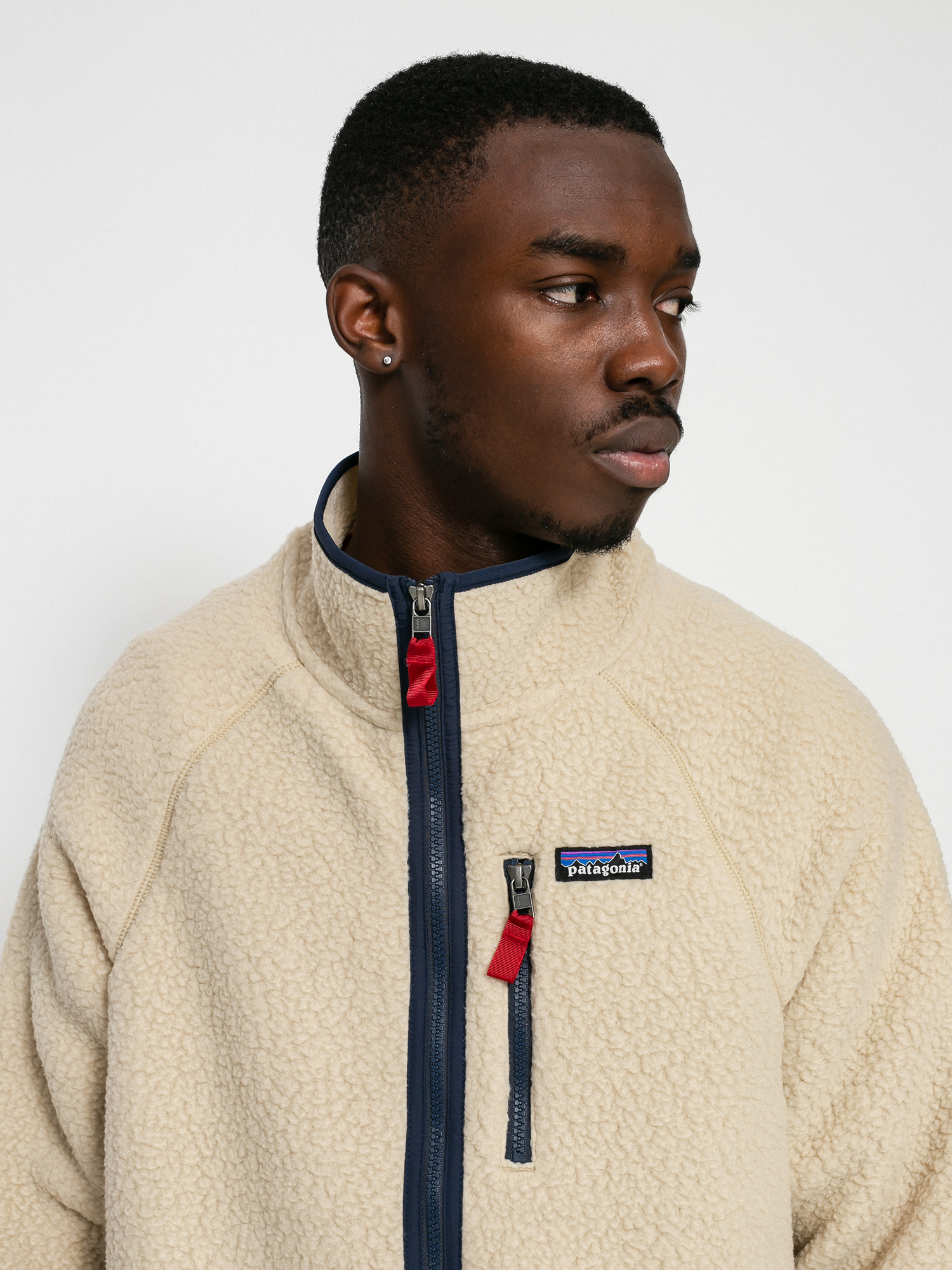 Geacă Patagonia Retro Pile (el cap khaki)