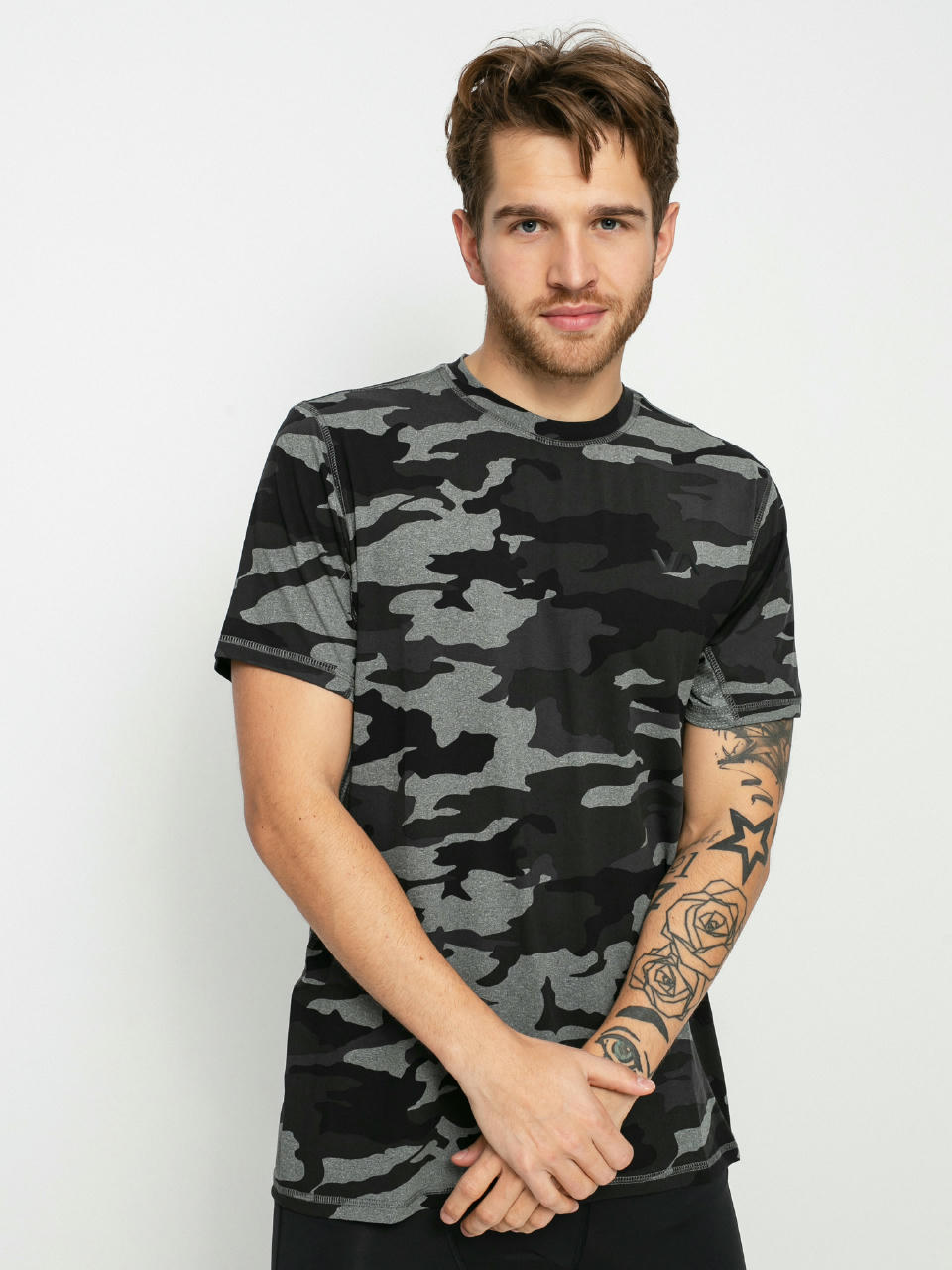 Tricou RVCA Sport Vent Lycra (camo ii)