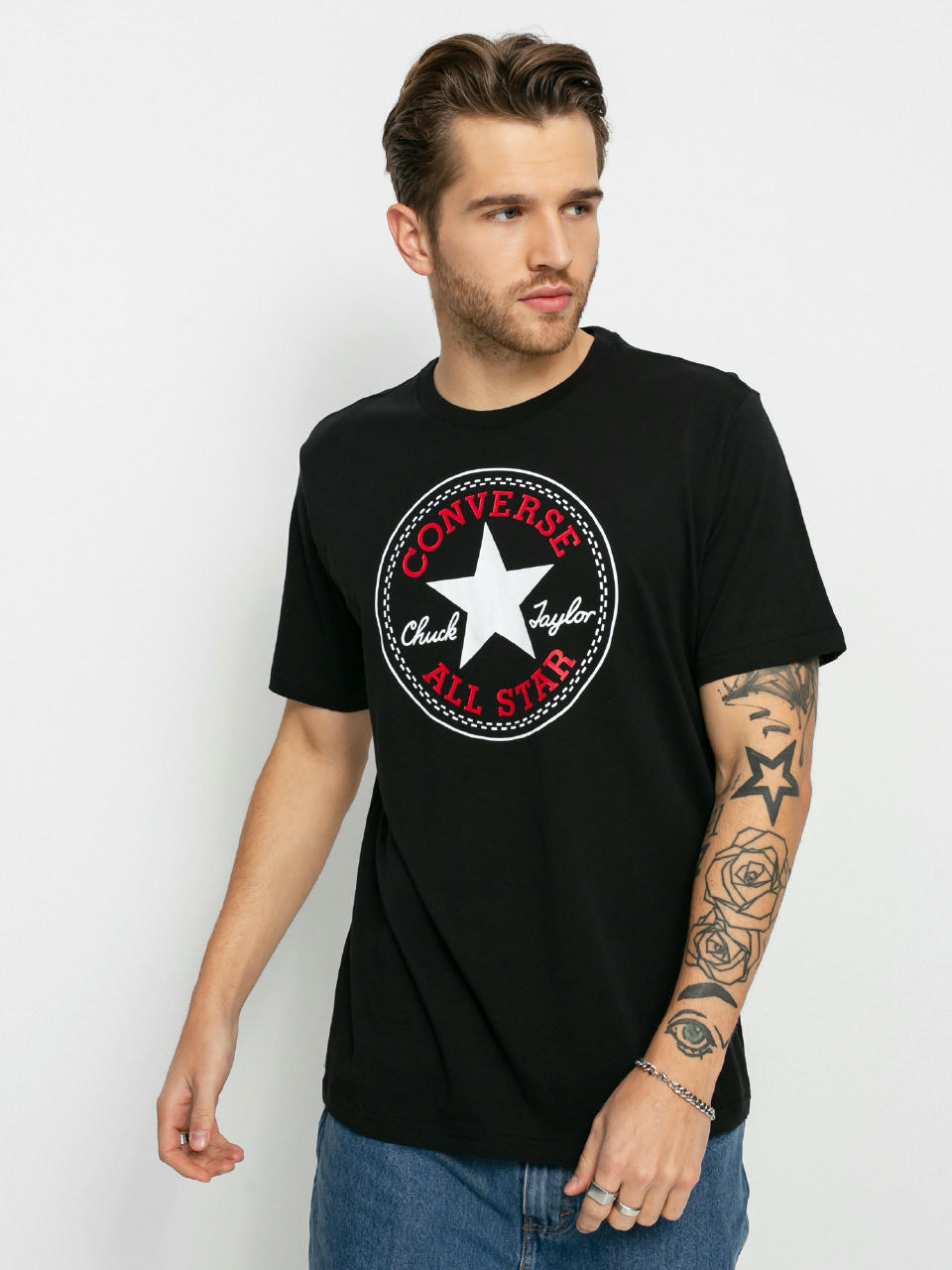 Tricou Converse Chuck Patch (black)