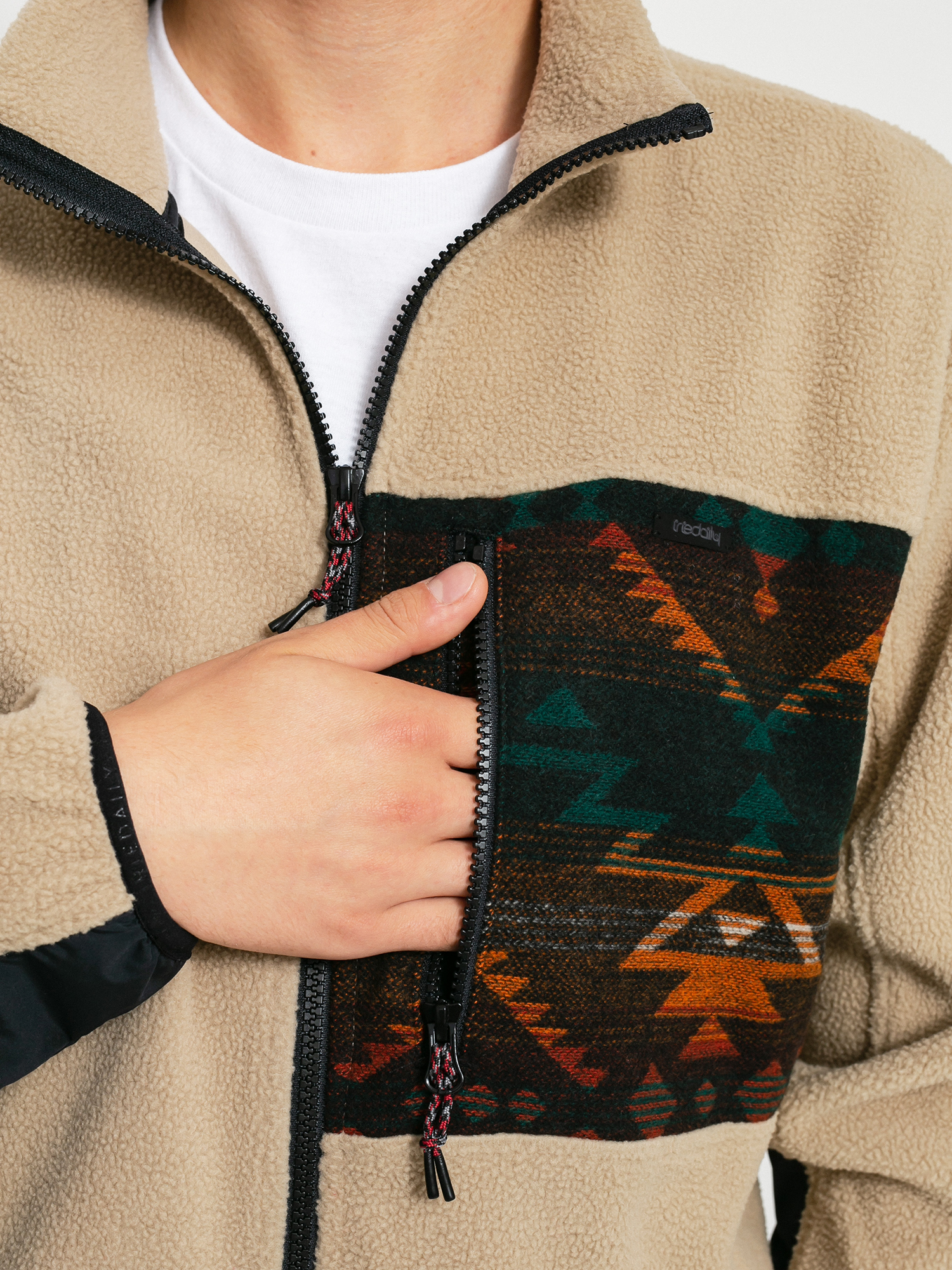 Pentru bărbați Geacă Iriedaily Wonderer Track (khaki)