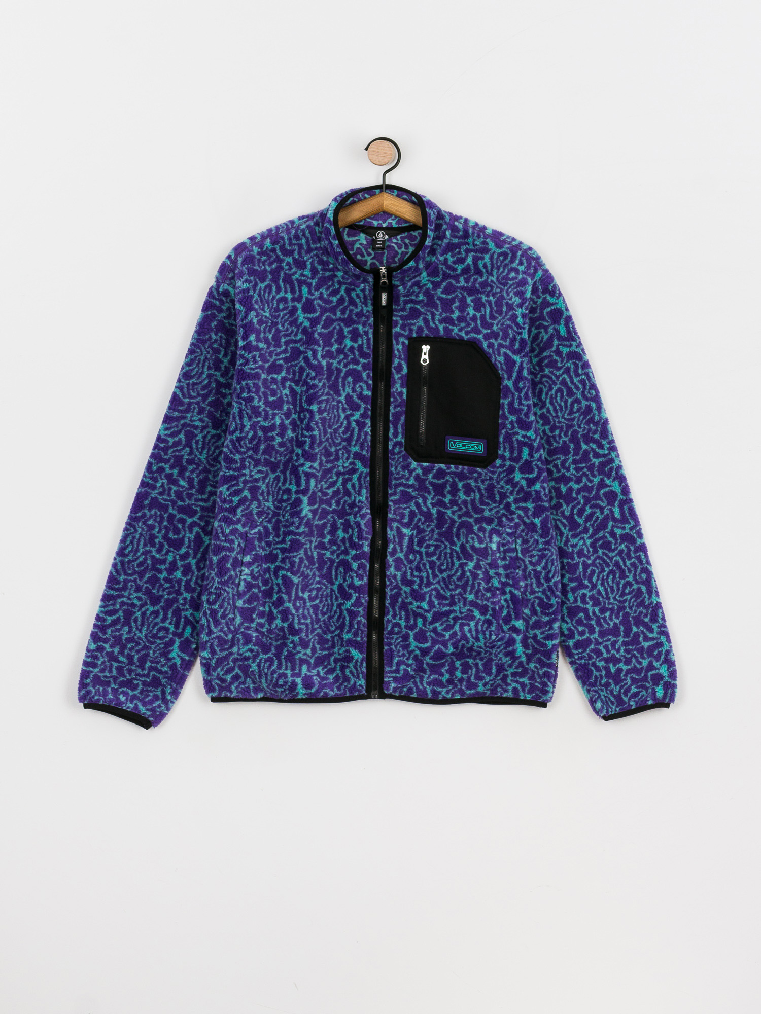 Hanorac Volcom Muzzer Fuzzar Zip (prt-print)