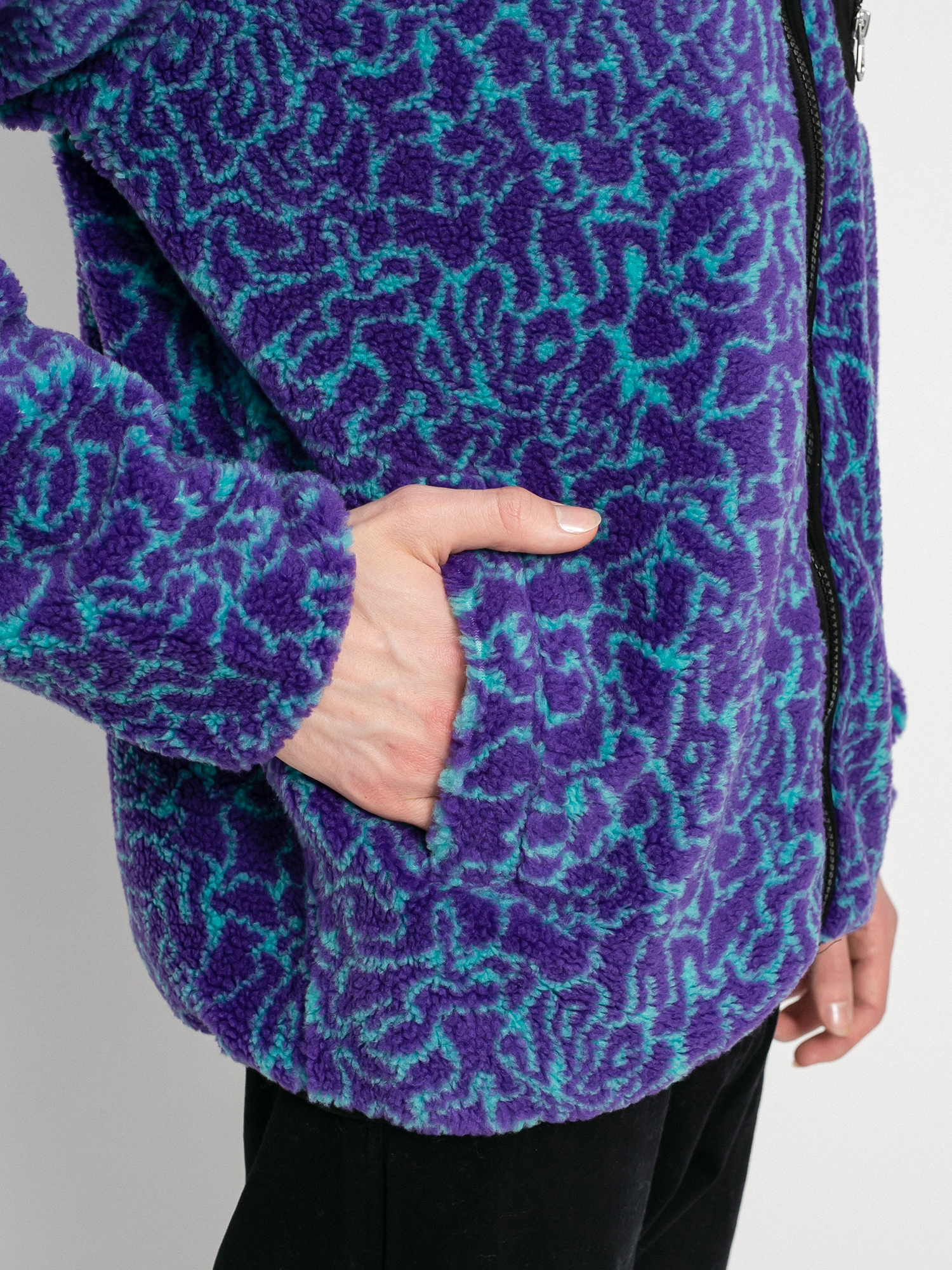 Hanorac Volcom Muzzer Fuzzar Zip (prt-print)