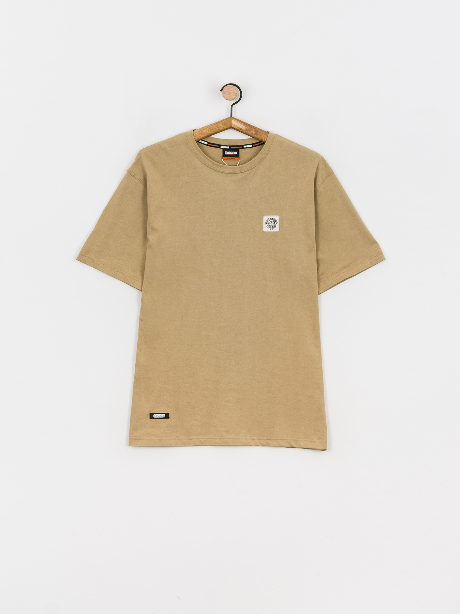Tricou MassDnm Patch (beige)