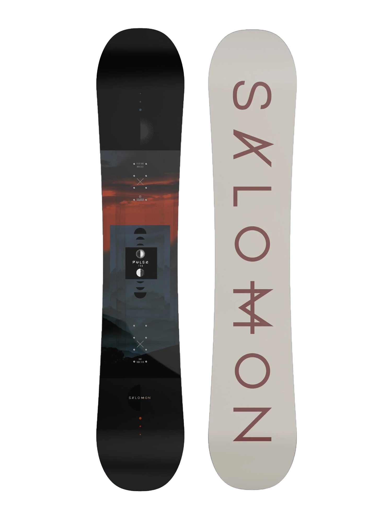 Pentru bărbați Snowboard Salomon Pulse (white/purple)