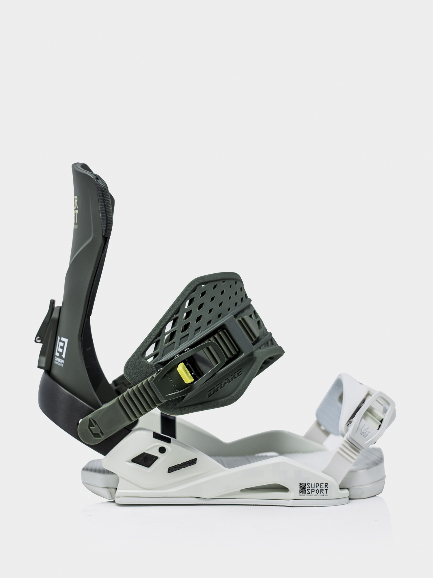 Pentru bărbați Legături pentru snowboard Drake Super Sport (grey/green)