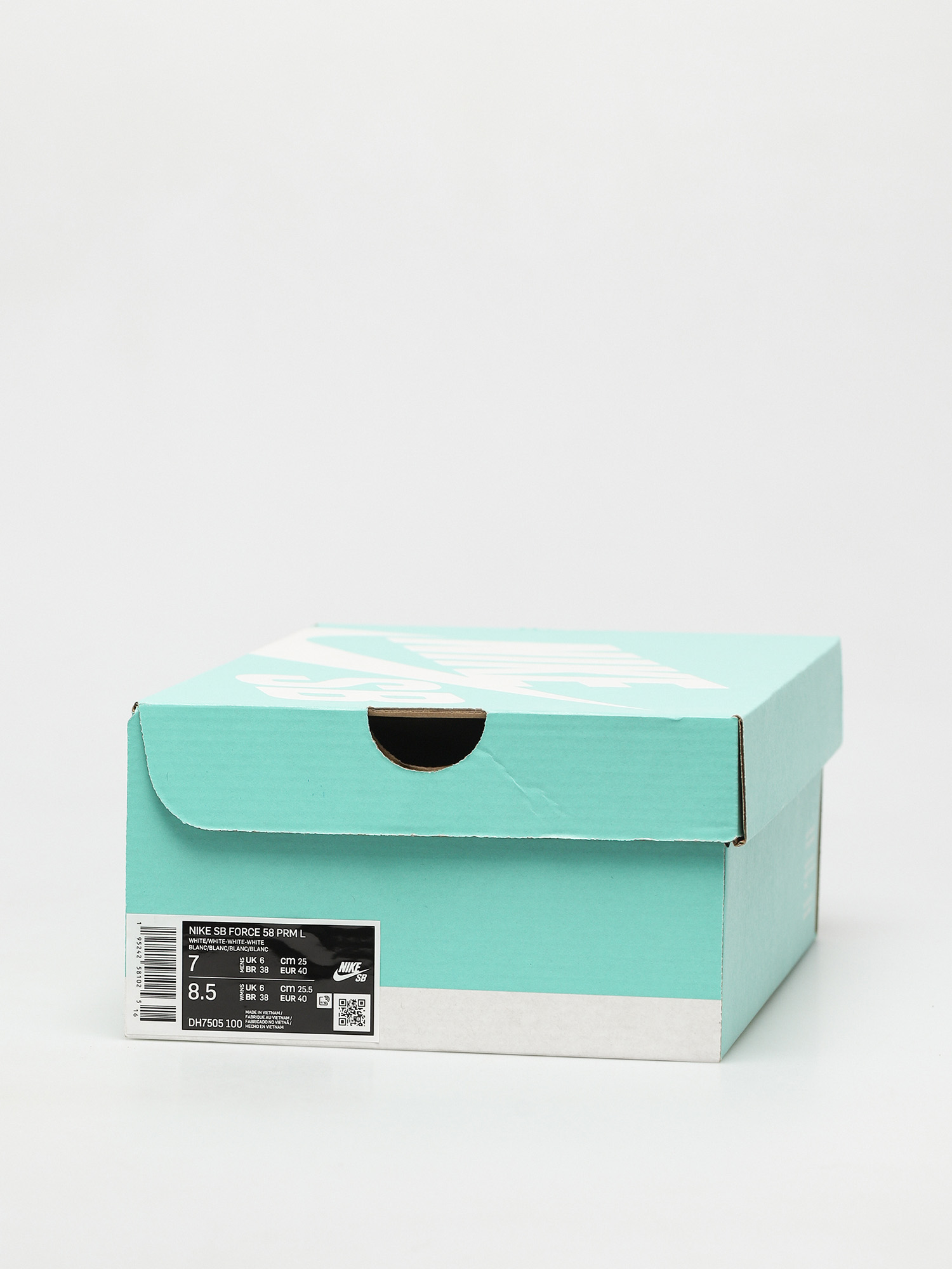 Pantofi Nike SB Force 58 Premium Leather (white/white white white)