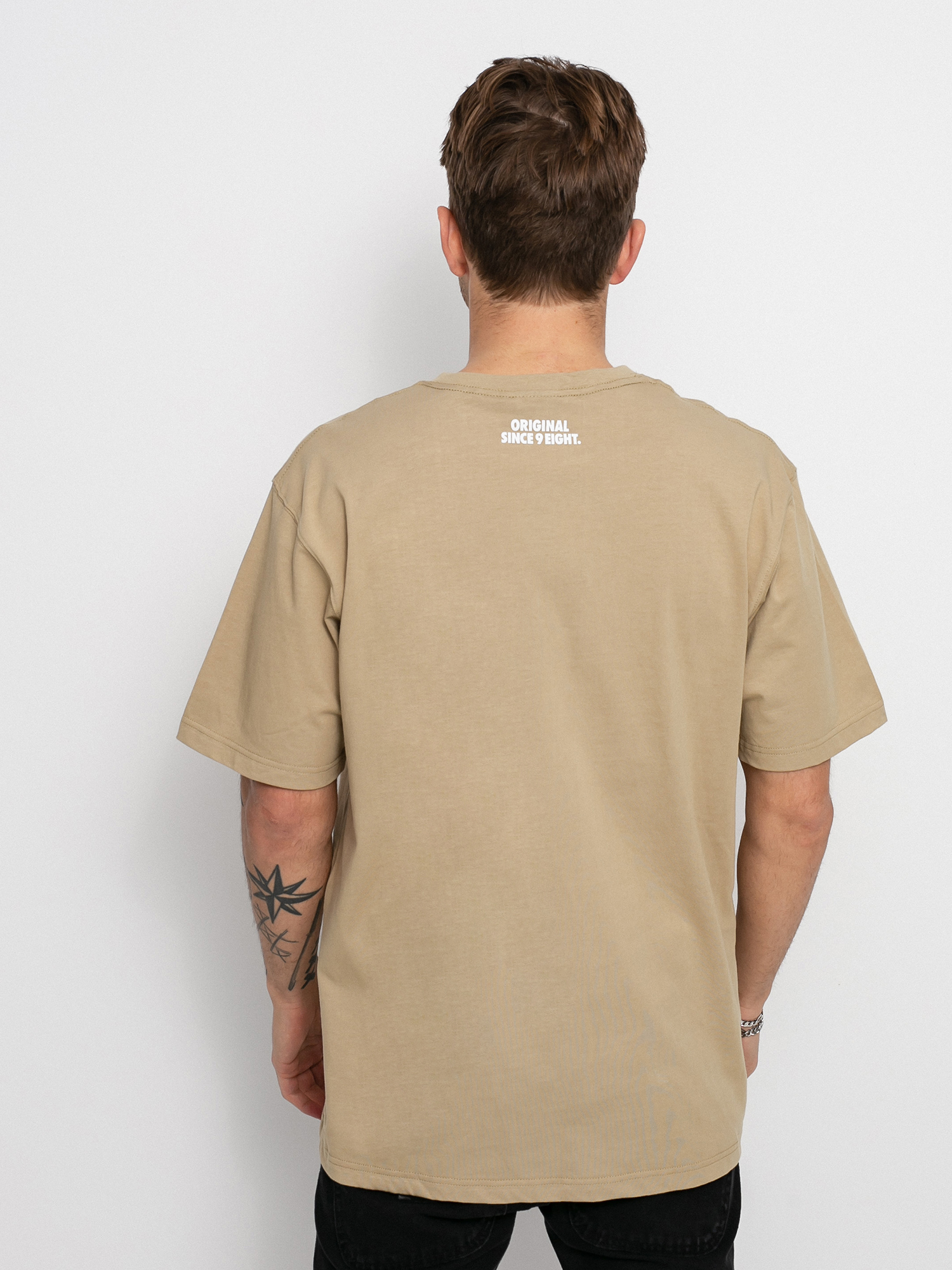 Tricou MassDnm Patch (beige)