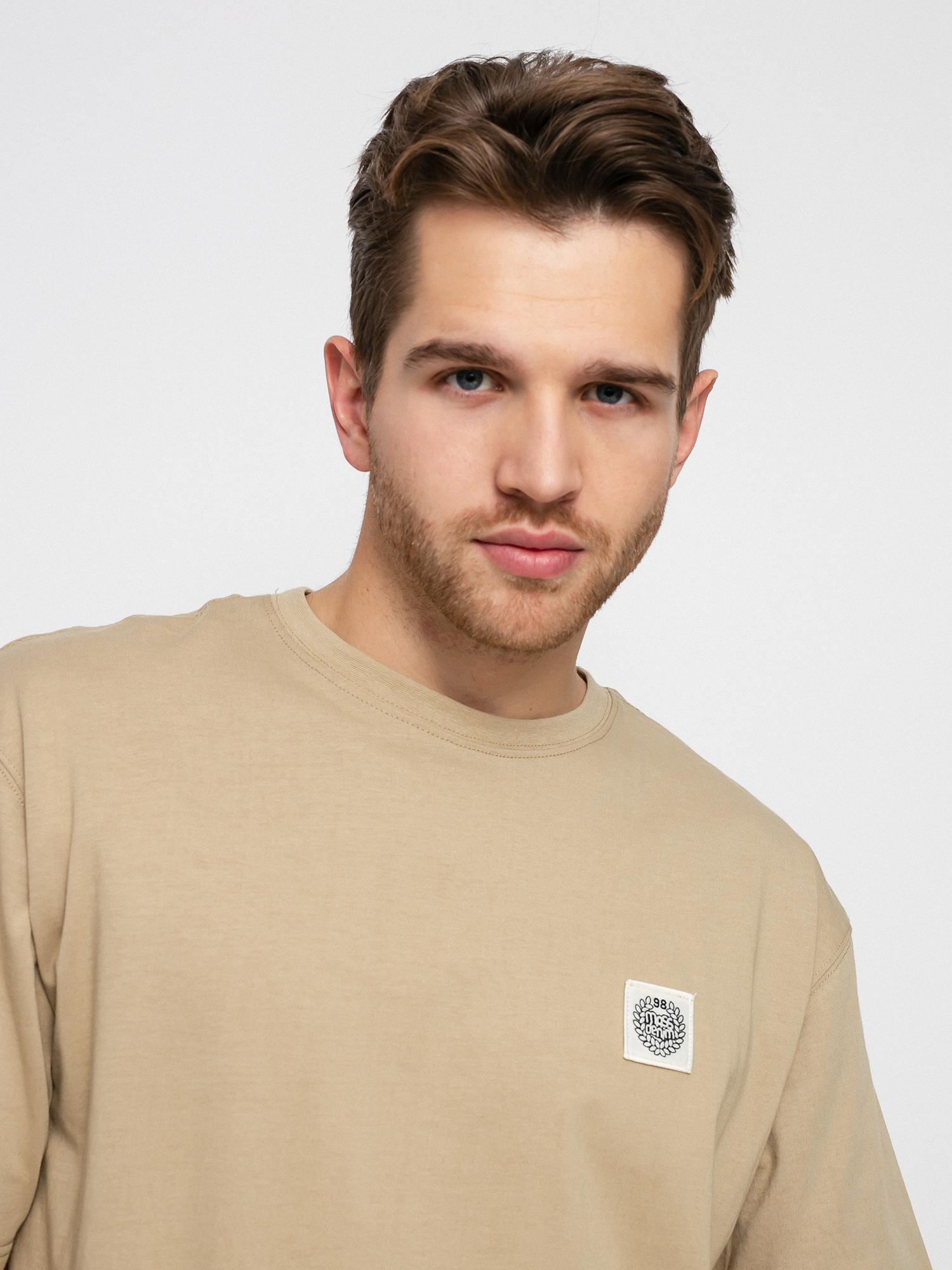Tricou MassDnm Patch (beige)
