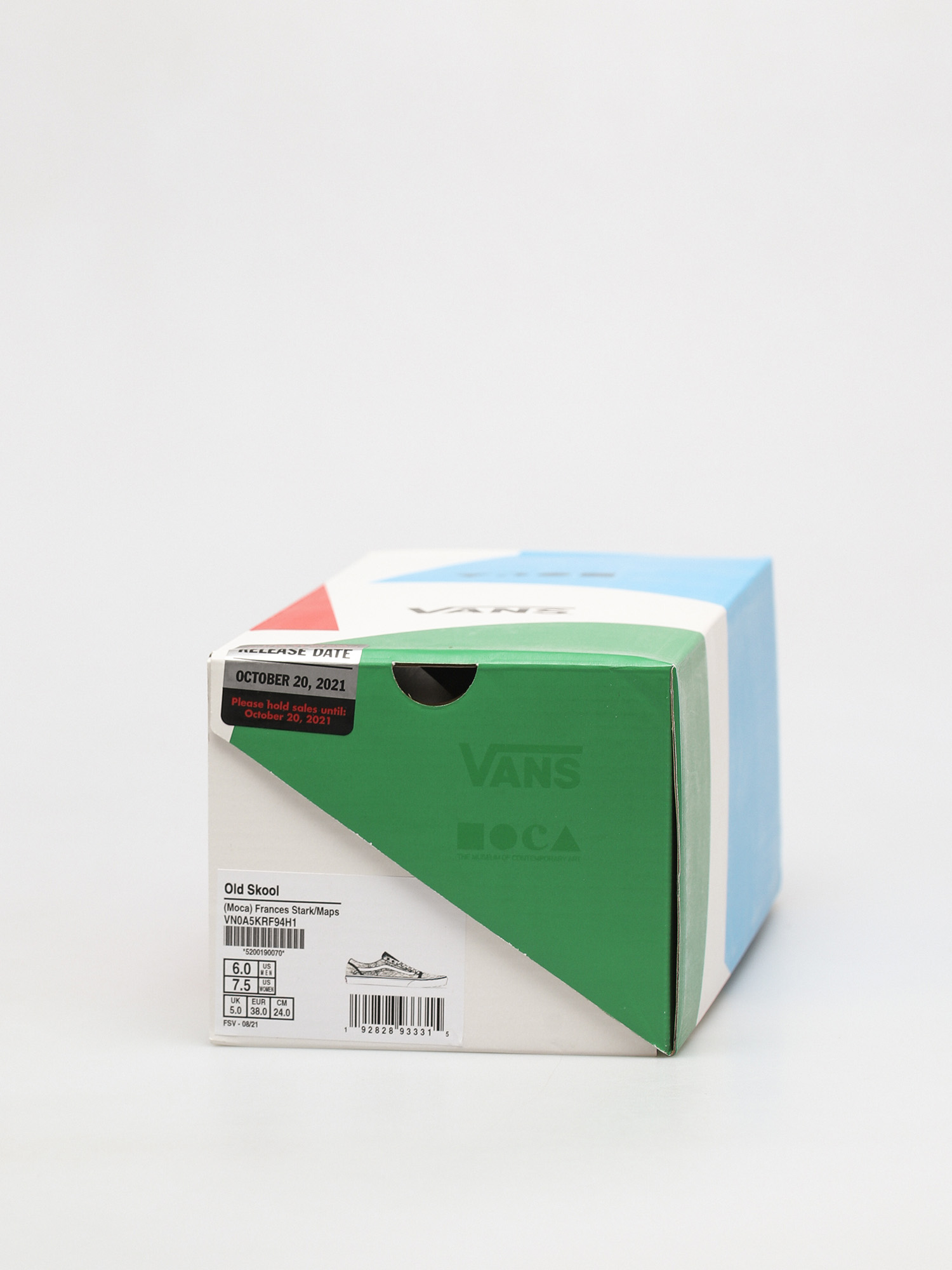 Pantofi Vans X Moca Old Skool Wmn (frances stark/maps)