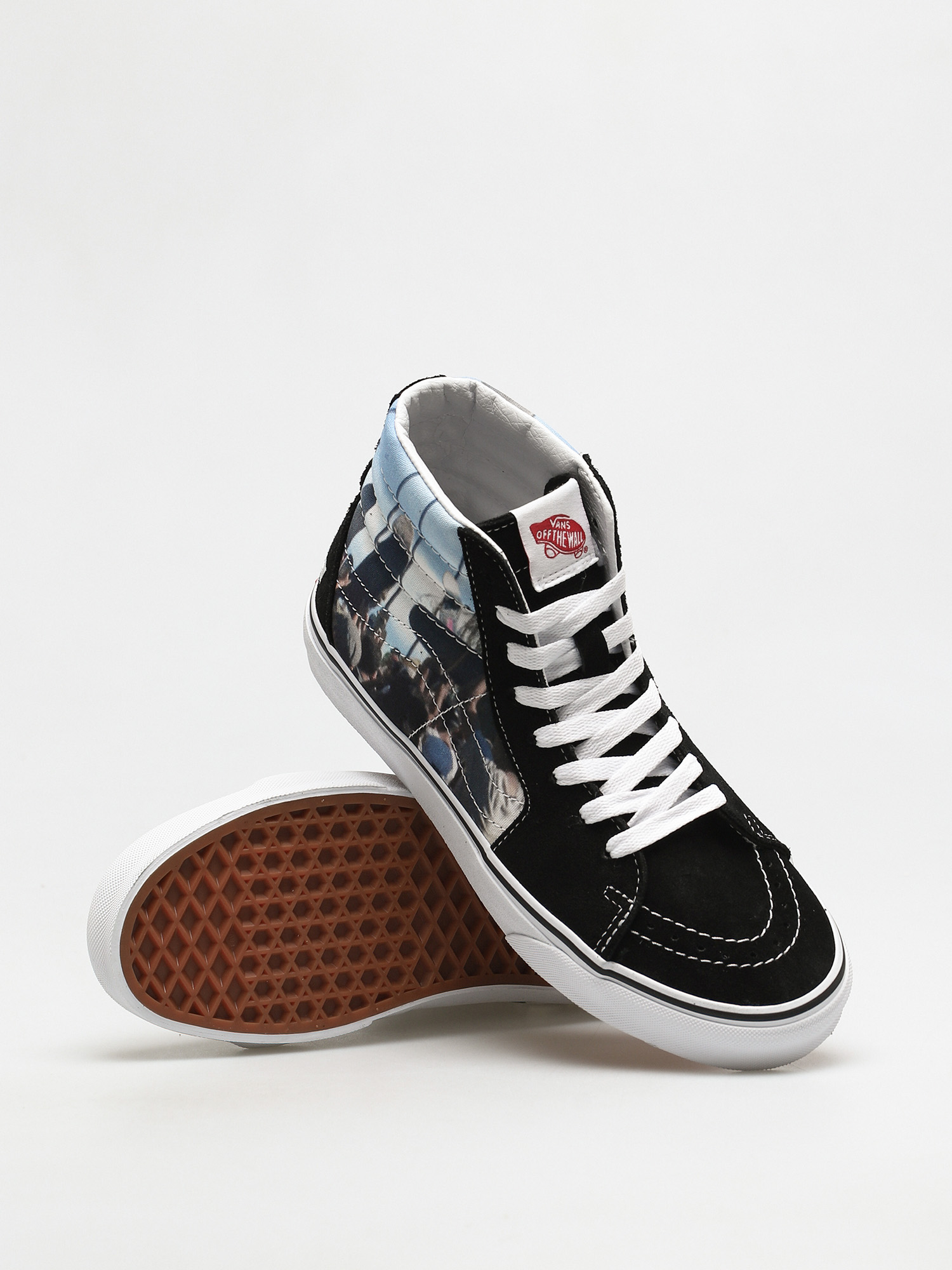Pantofi Vans X Moca Sk8 Hi (frances stark/black)