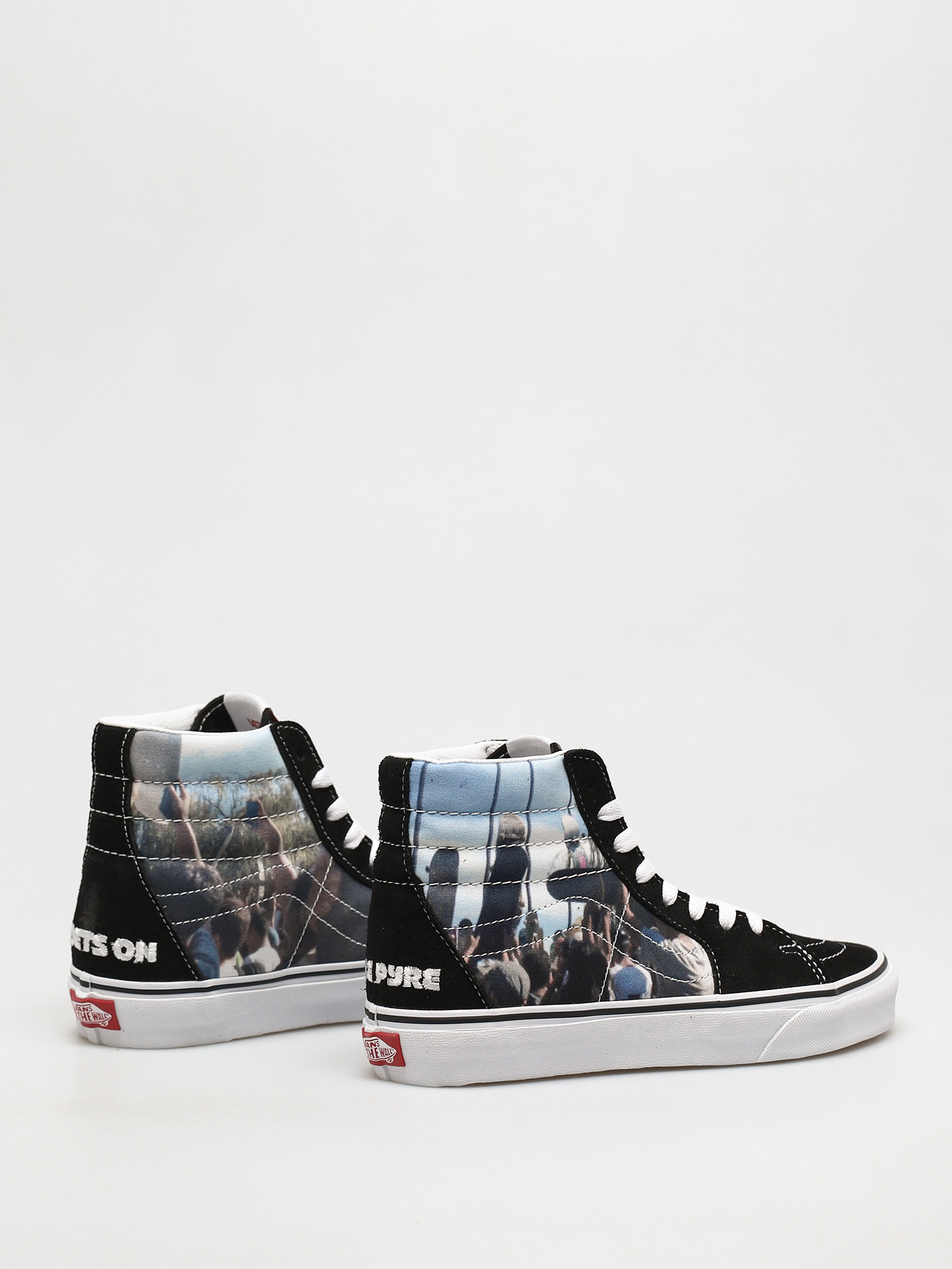 Pantofi Vans X Moca Sk8 Hi (frances stark/black)
