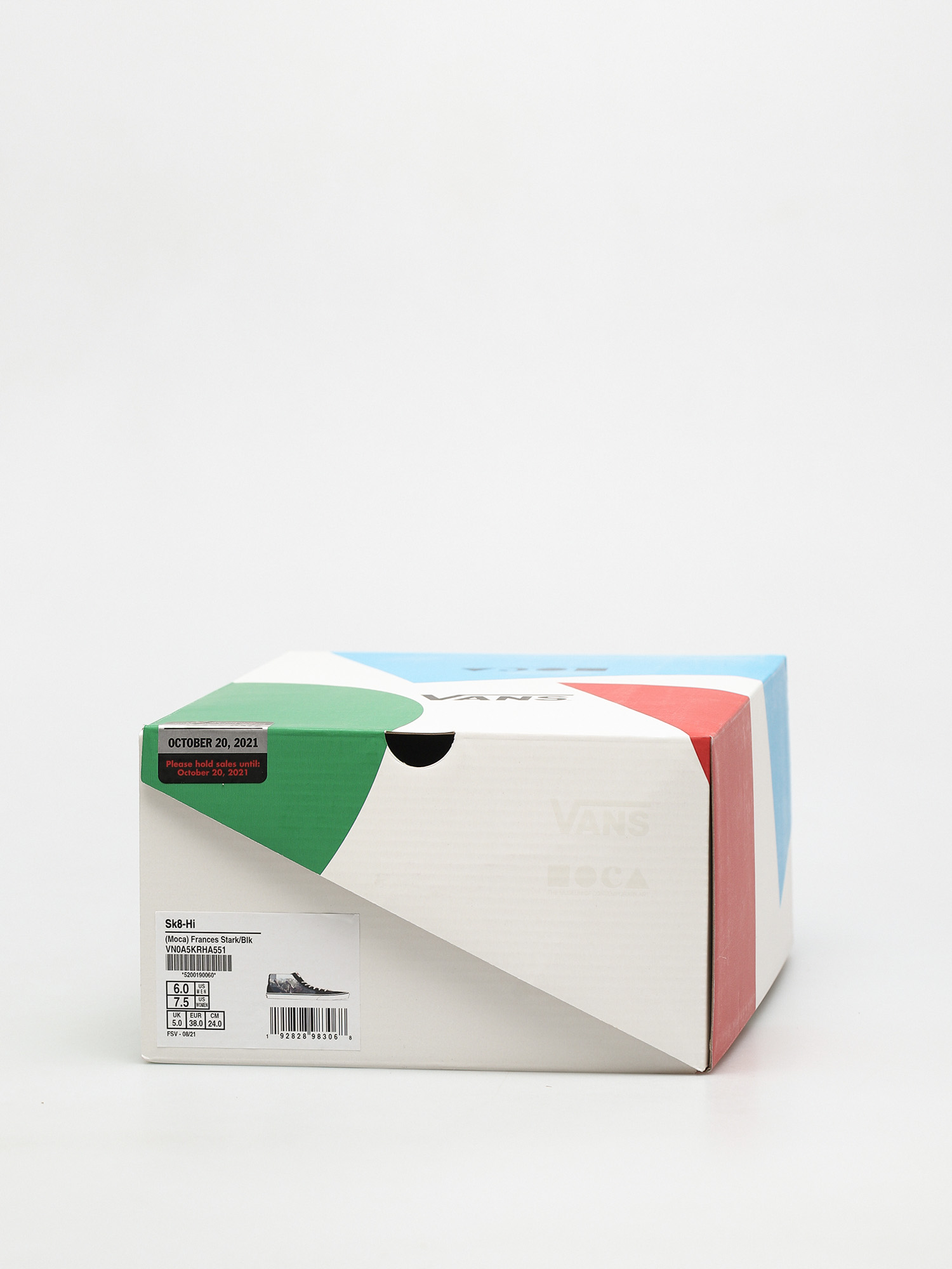 Pantofi Vans X Moca Sk8 Hi (frances stark/black)