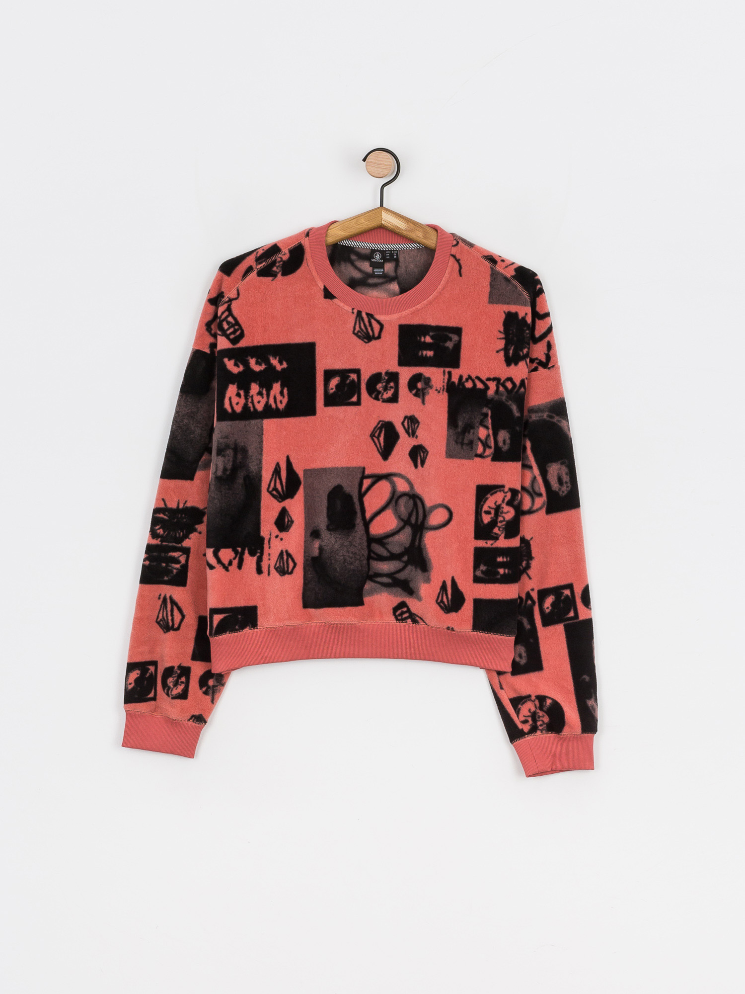 Hanorac Volcom Error 76 Crew Wmn (sepia)