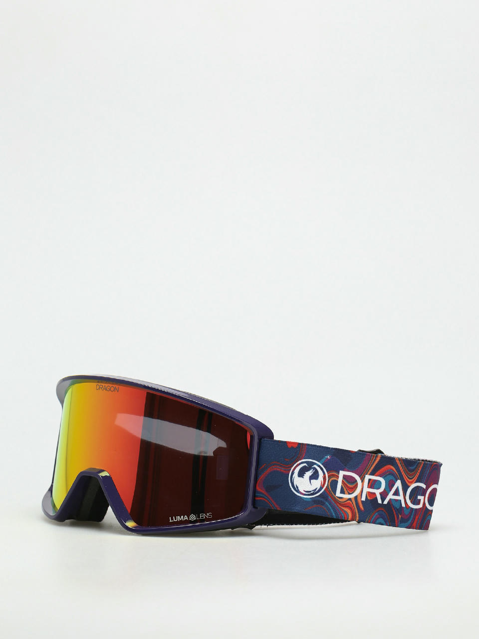 Ochelari pentru snowboard Dragon DXT OTG (swirl/lumalnes red ion)