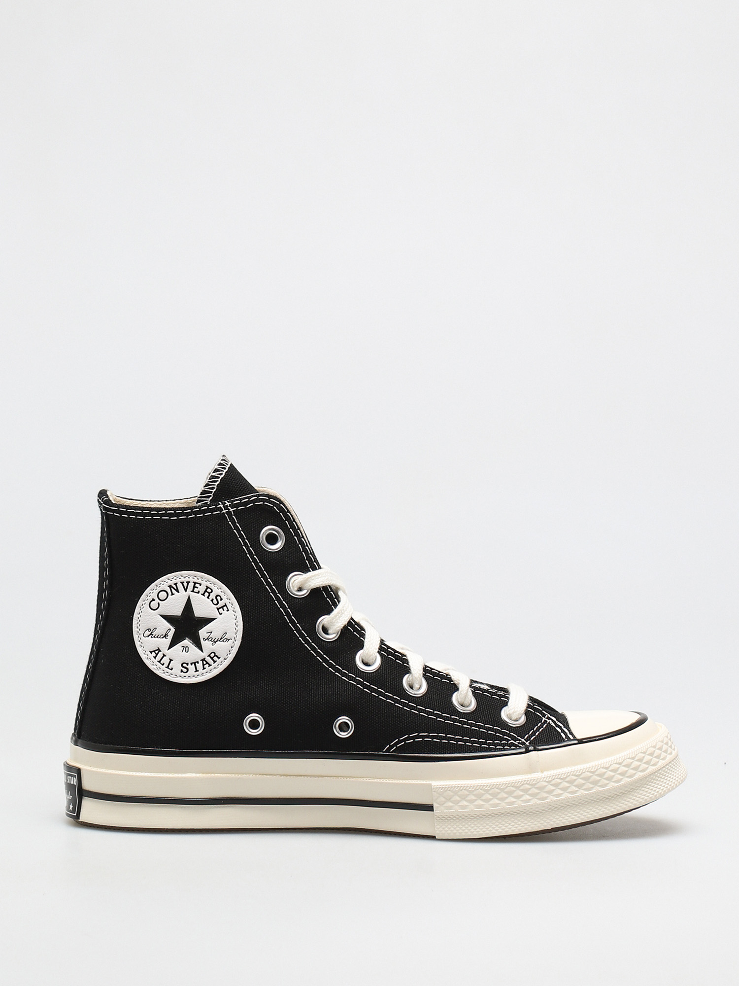 Teniși Converse Chuck 70 Hi (black/black/egret)