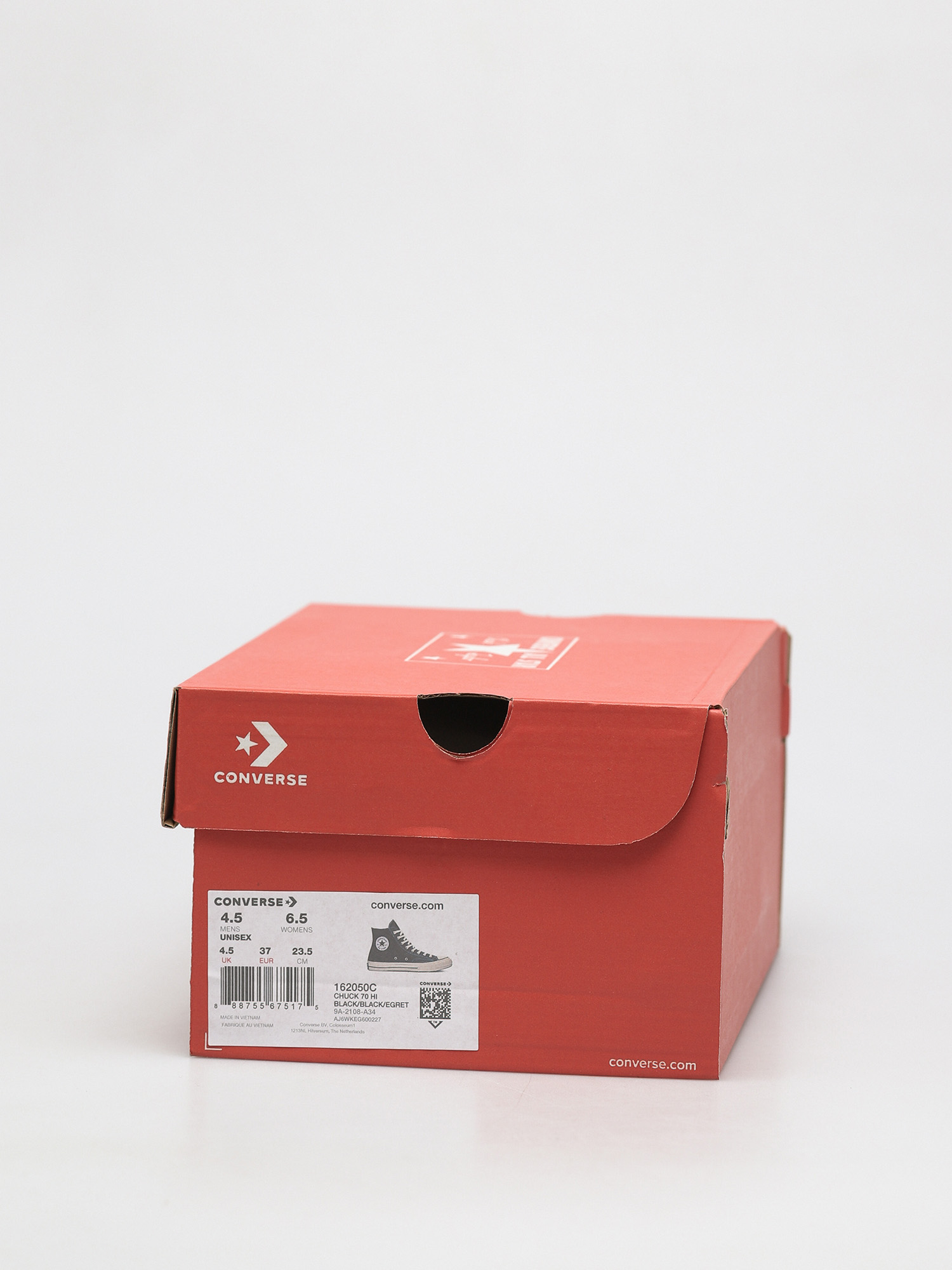 Teniși Converse Chuck 70 Hi (black/black/egret)