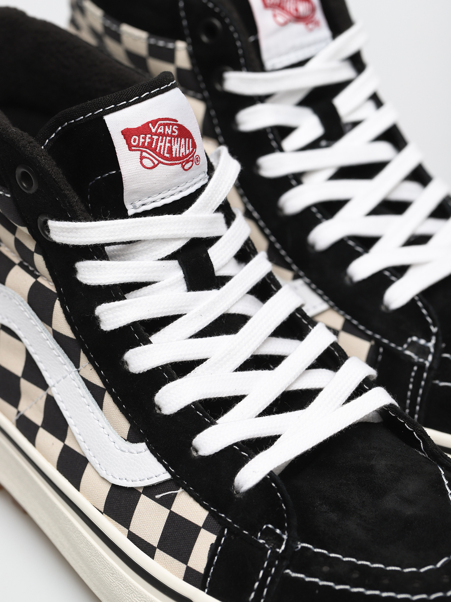 Pantofi Vans Sk8 Hi MTE 1 (black/white/checkerboard)