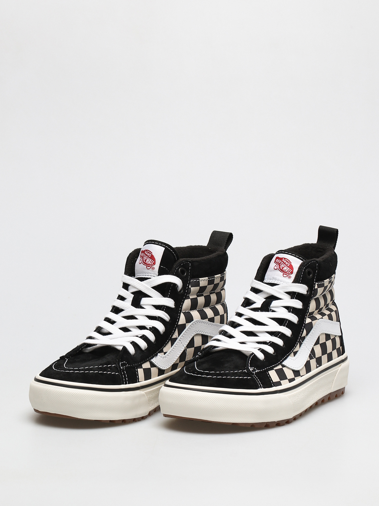 Pantofi Vans Sk8 Hi MTE 1 (black/white/checkerboard)