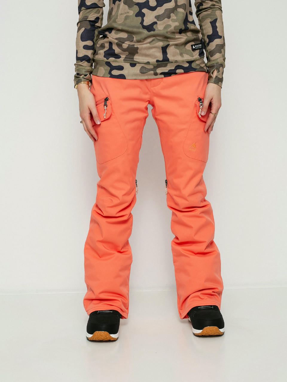 Pantaloni pentru snowboard Burton Gloria Insulated Wmn (persimmon)