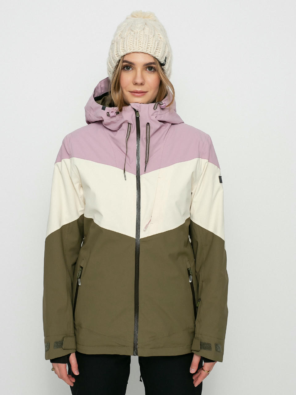 Geacă de snowboard Roxy Winter Haven Wmn (burnt olive)