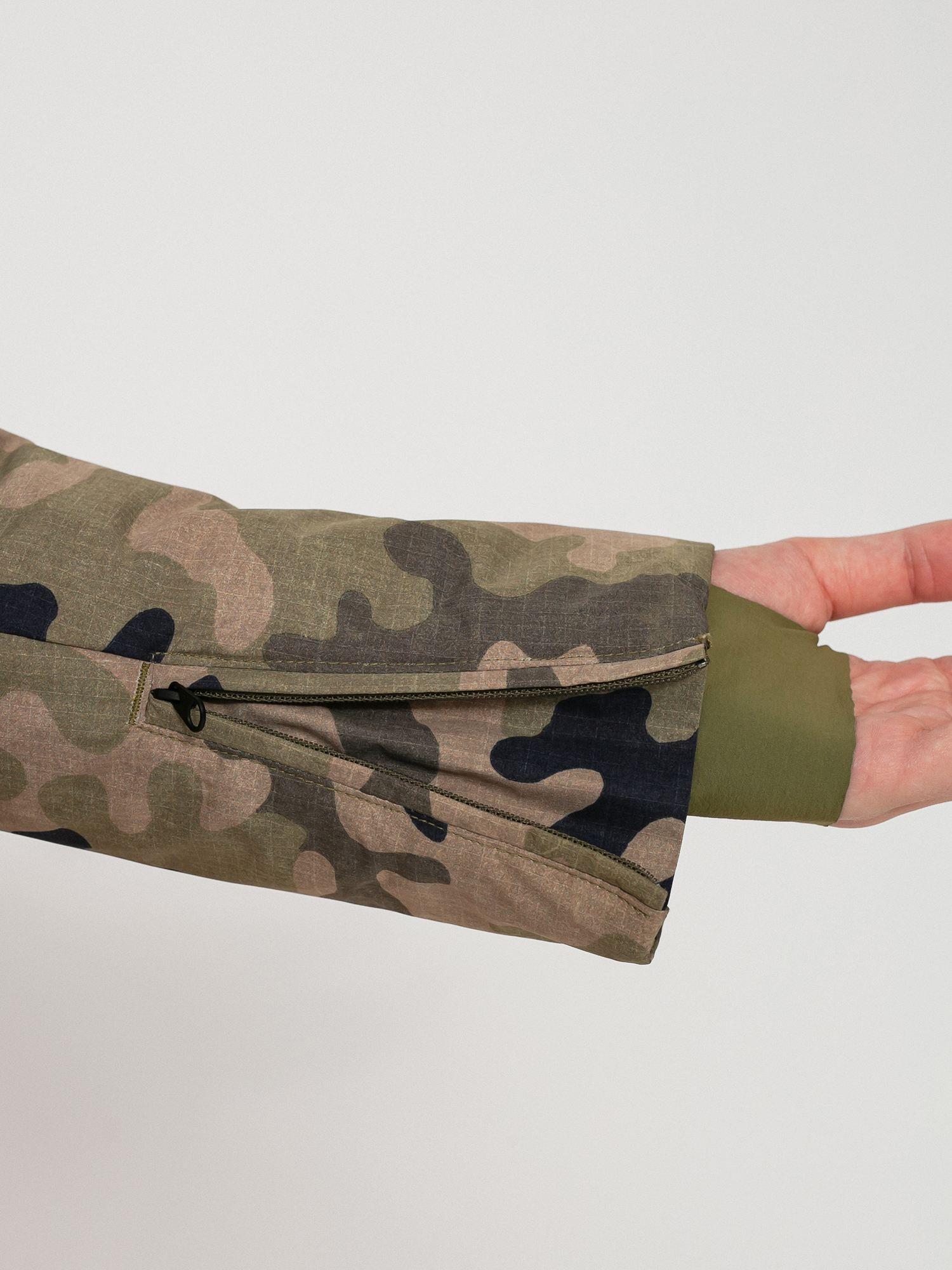 Pentru femei Geacă de snowboard Burton Keelan (creme brulee/martini olive terra camo)