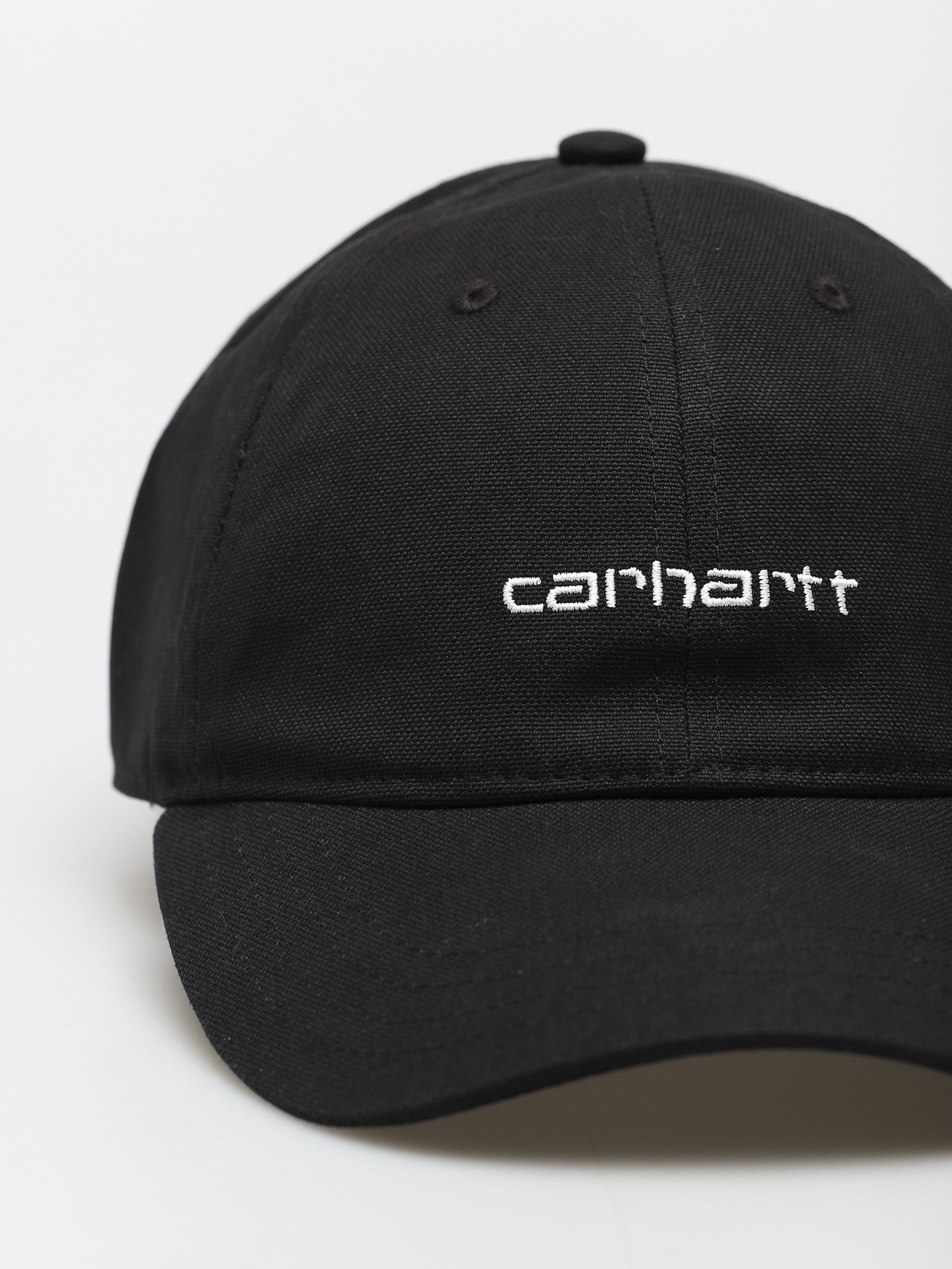 Șapcă Carhartt WIP Canvas Script (black/white)