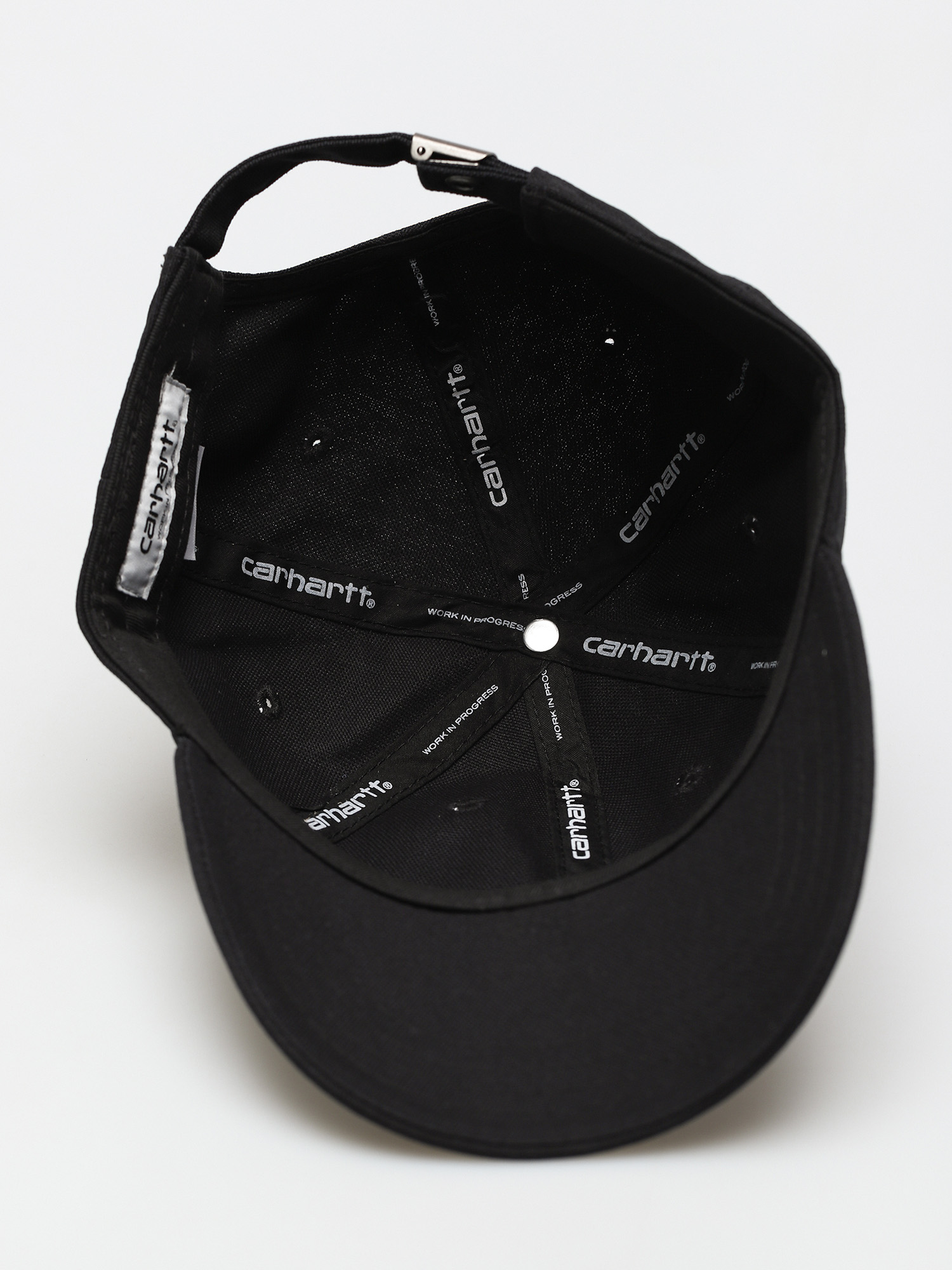 Șapcă Carhartt WIP Canvas Script (black/white)