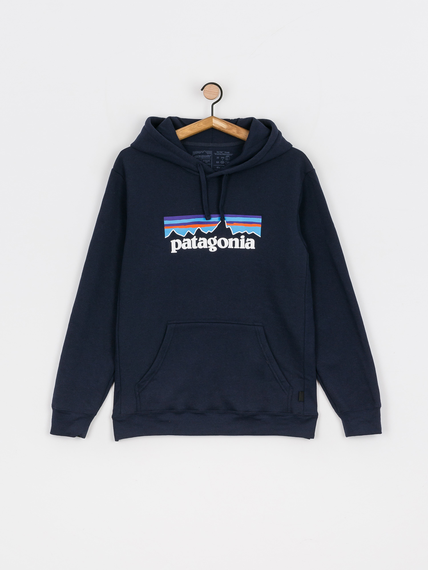 Hanorac cu glugă Patagonia Logo Uprisal HD (new navy)