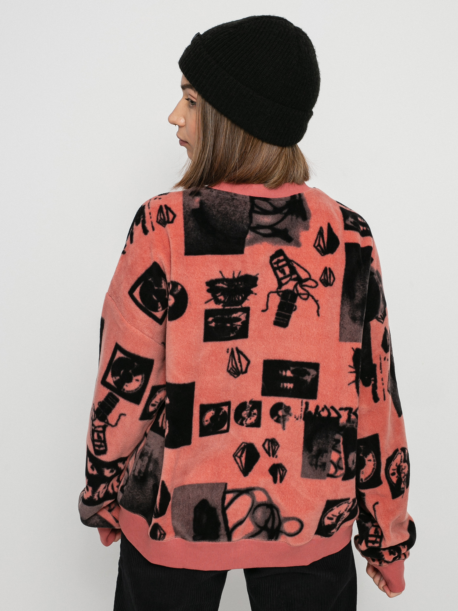 Hanorac Volcom Error 76 Crew Wmn (sepia)