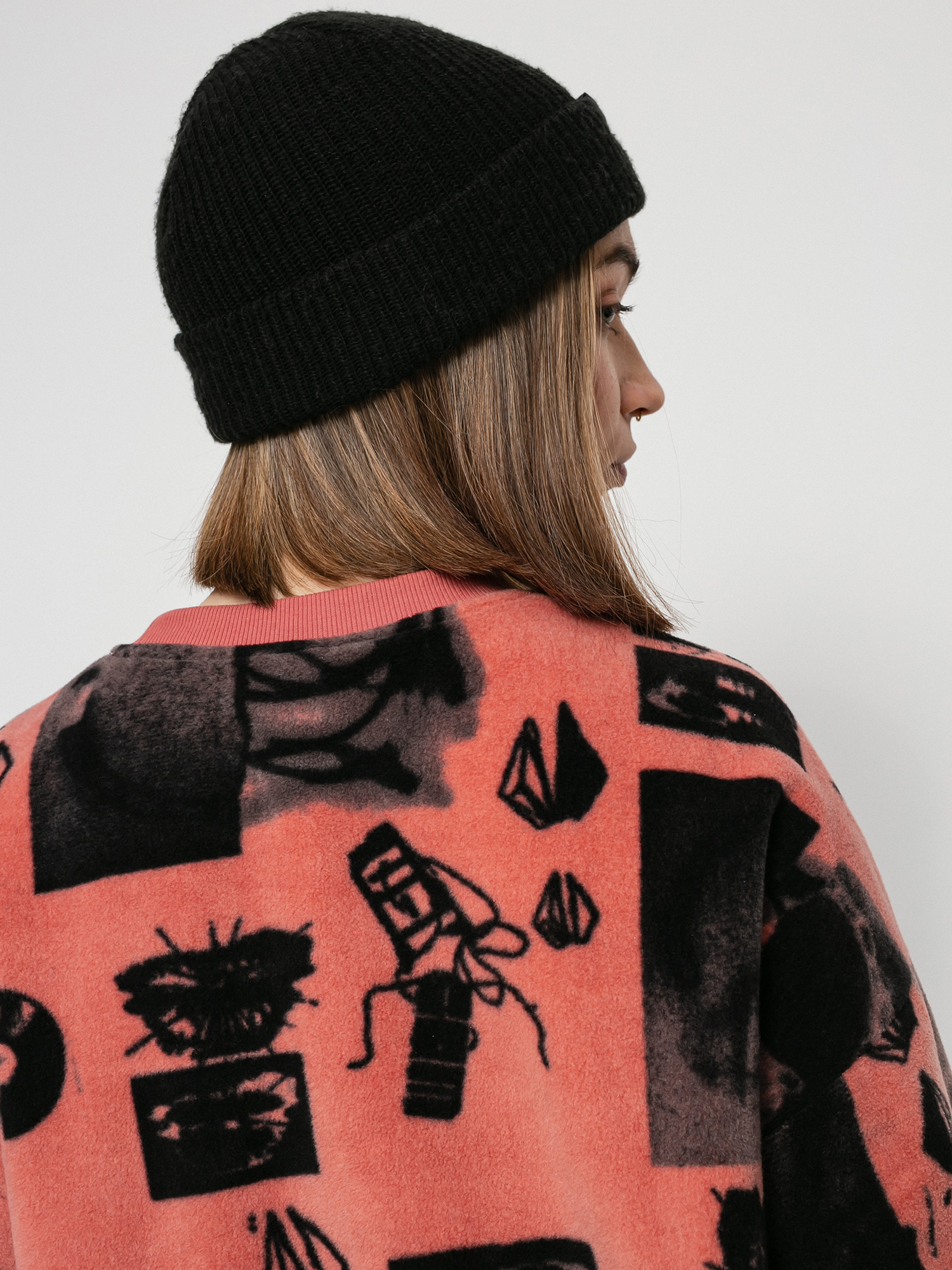 Hanorac Volcom Error 76 Crew Wmn (sepia)