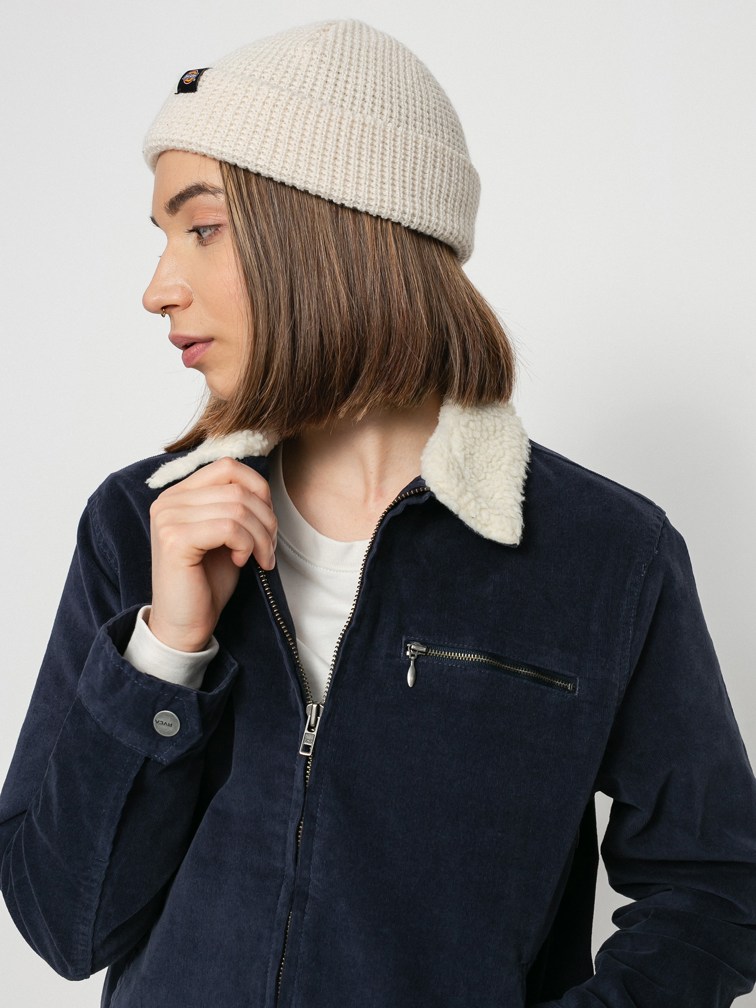 Geacă RVCA Fake It Wmn (moody blue)