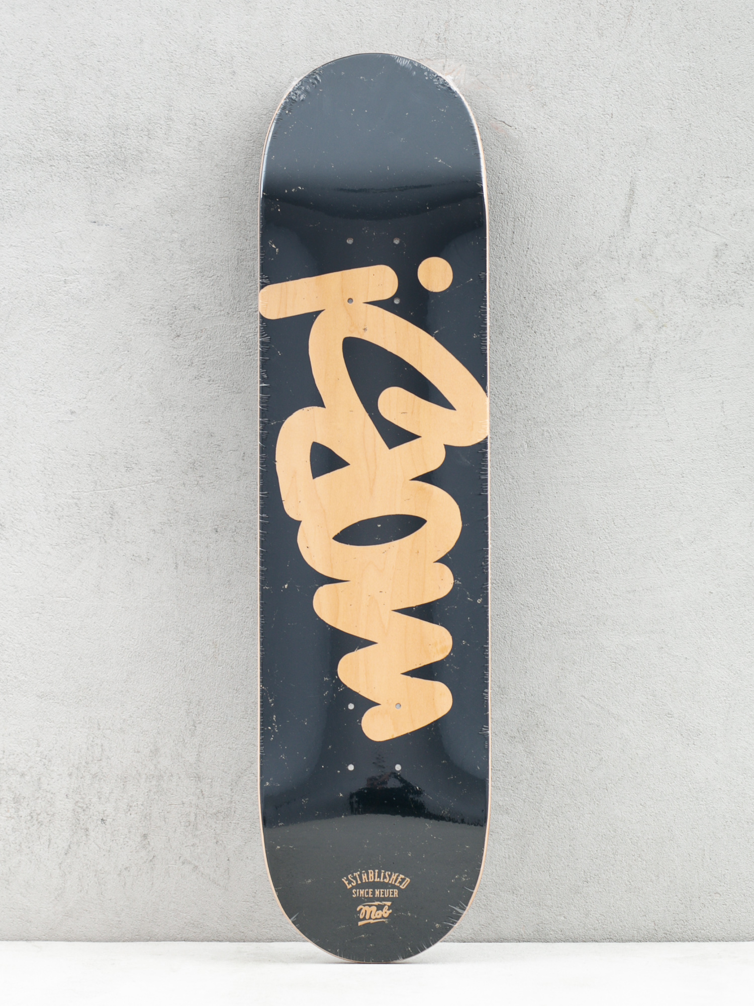 Placă Mob Skateboards Tag Logo (black)