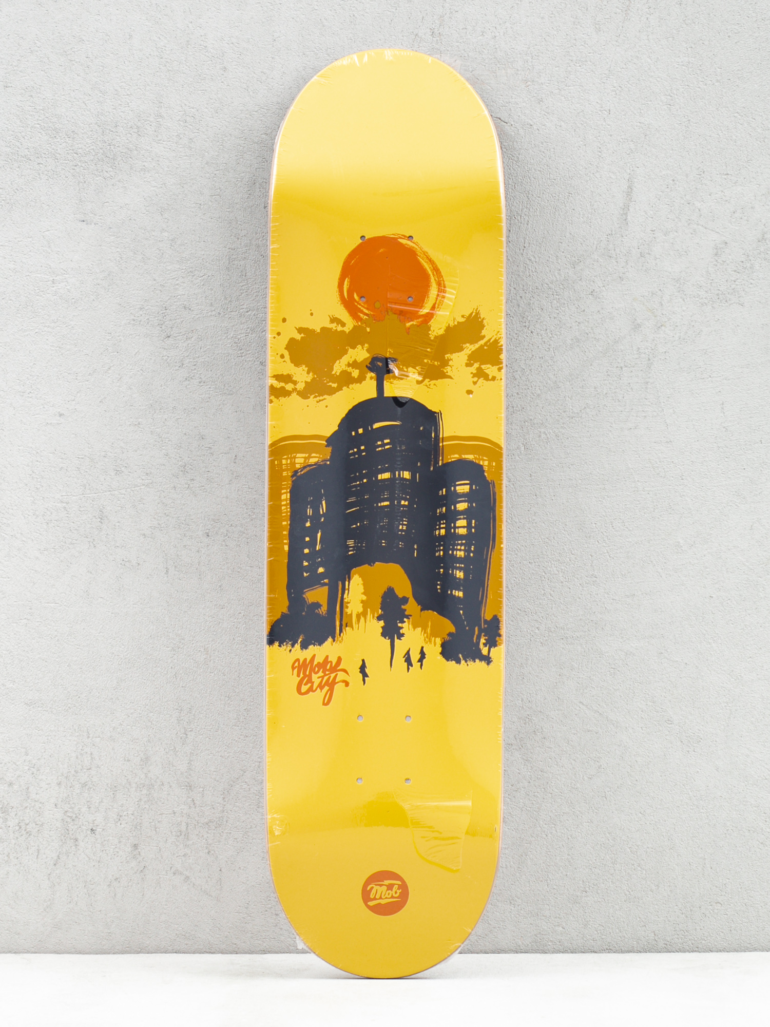 Placă Mob Skateboards Cathedral (orange)