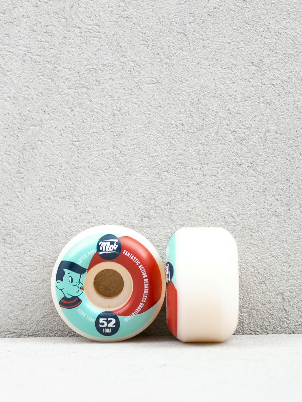 Role Mob Skateboards Pop (teal/red)