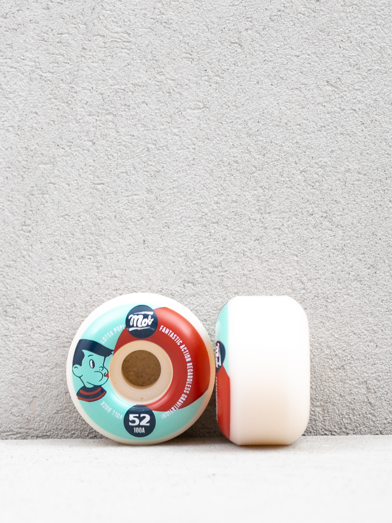 Role Mob Skateboards Pop (teal/red)