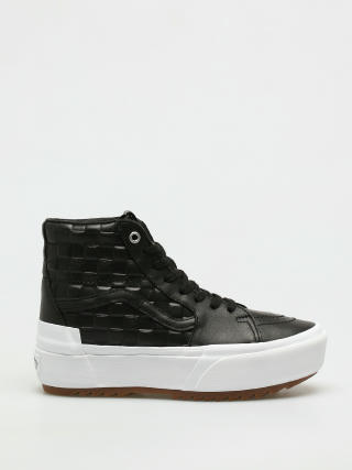 Pantofi Vans Sk8 Hi Stacked (emboss check/black/true white)