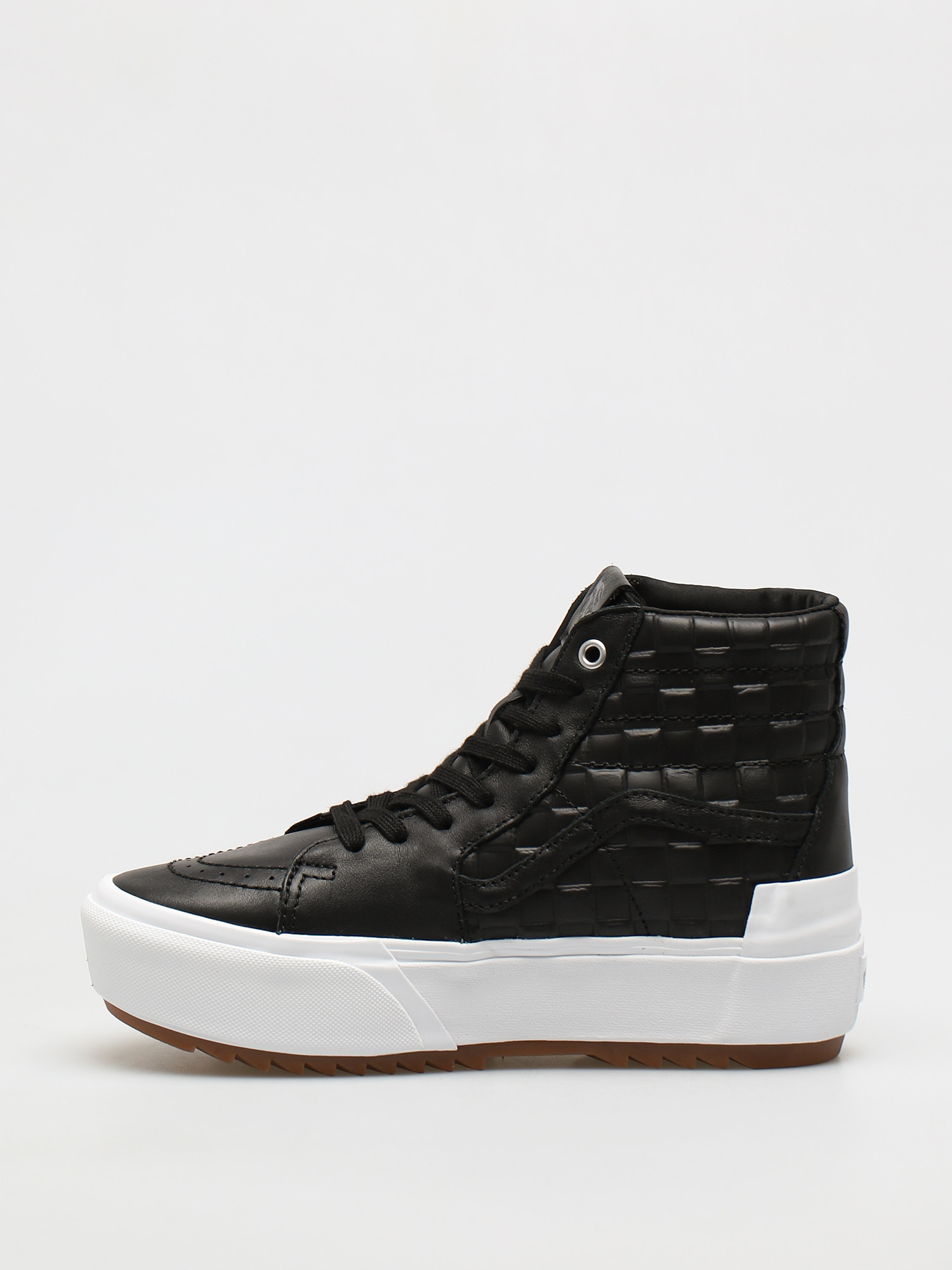 Pantofi Vans Sk8 Hi Stacked (emboss check/black/true white)